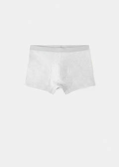 Pack of 3 cotton combination briefs — Grey 3
