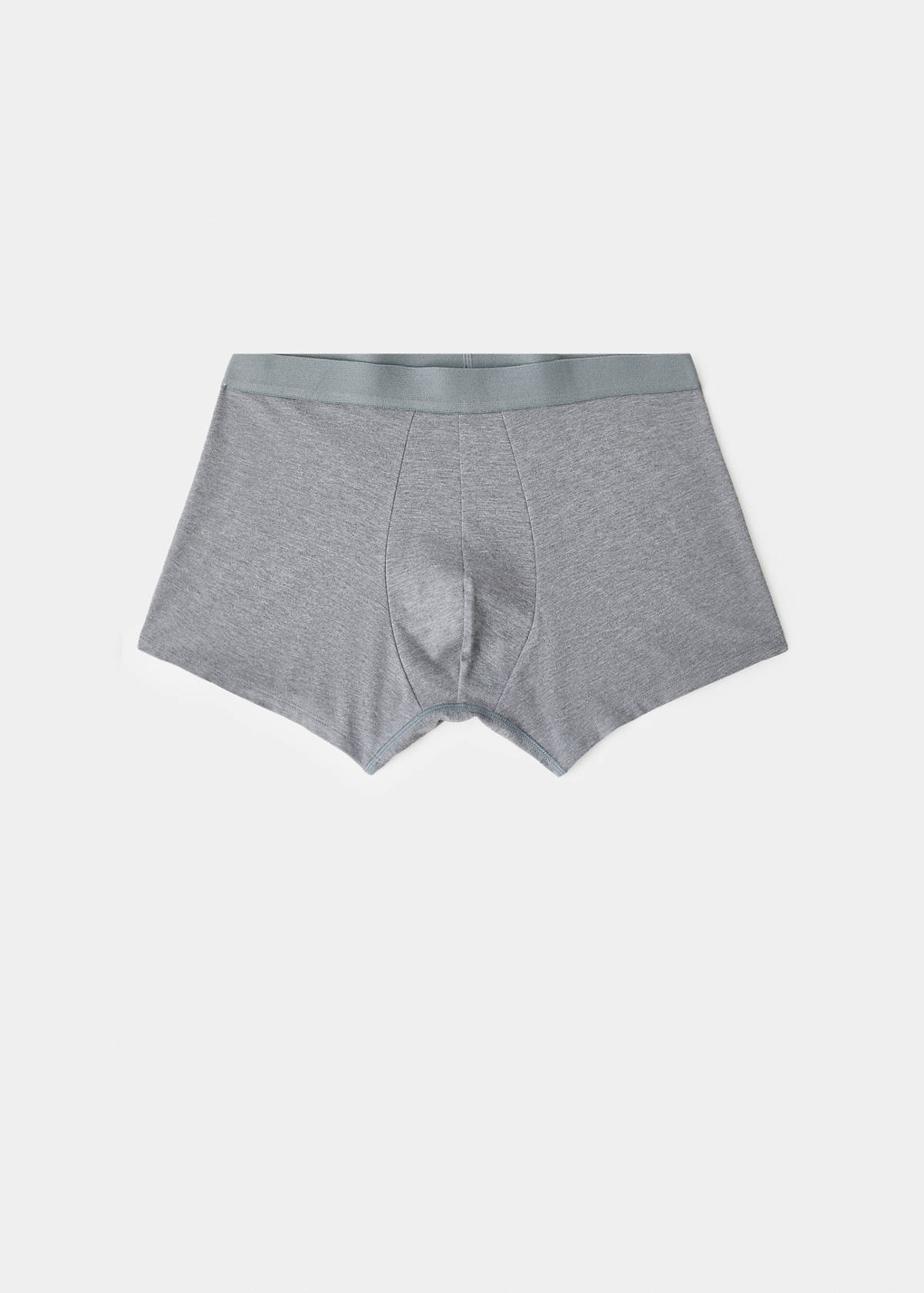 Pack of 3 cotton combination briefs — Grey