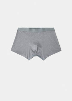 Pack of 3 cotton combination briefs — Grey 4