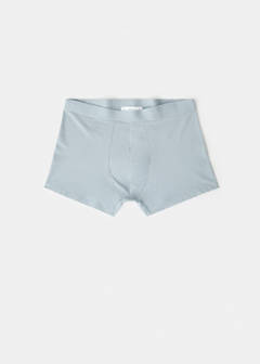 Pack of 3 cotton combination briefs — Blue 3