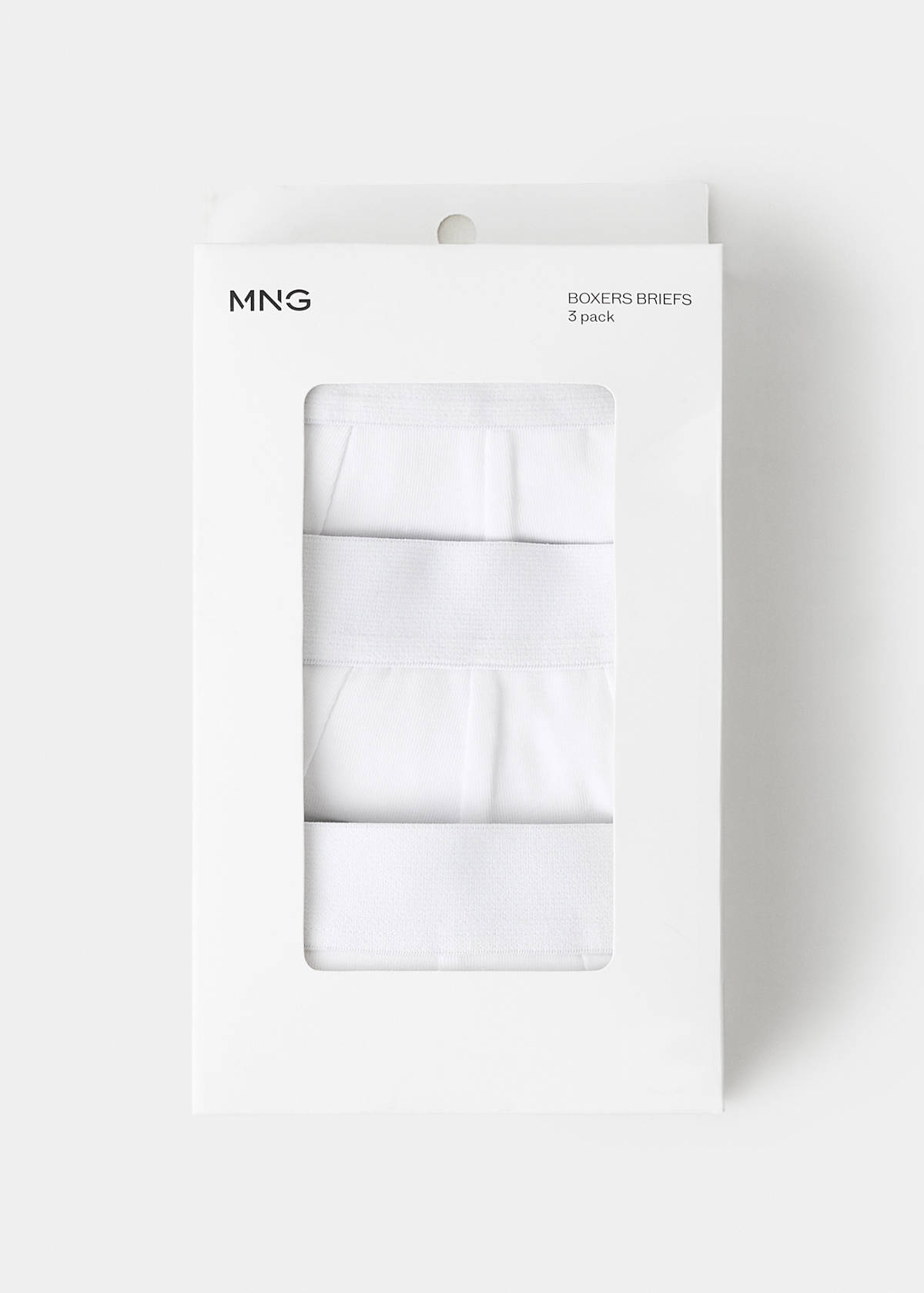 3-pack cotton underpants — White
