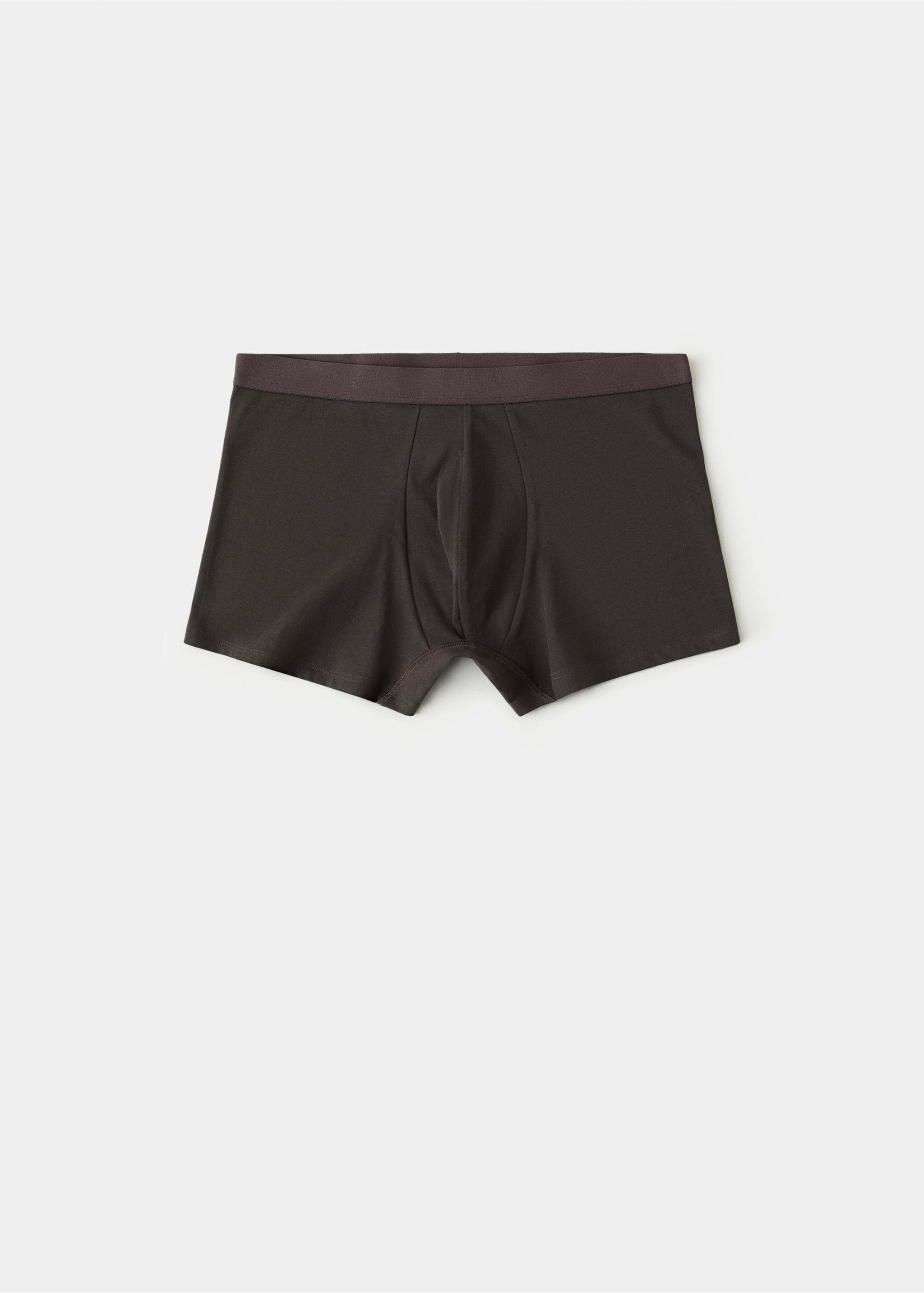Pack of 3 cotton combination briefs - Details of the article 8, Brown. Ref: 37009811-00.