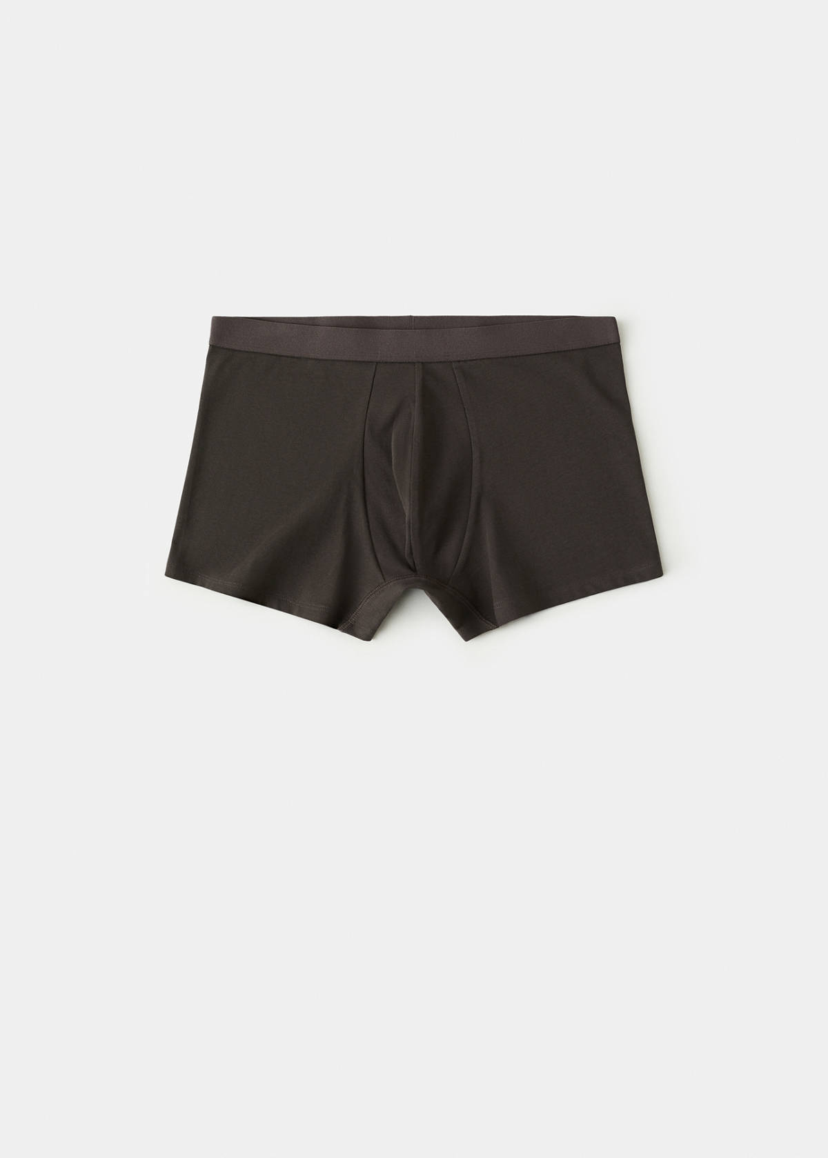 Pack of 3 cotton combination briefs — Brown