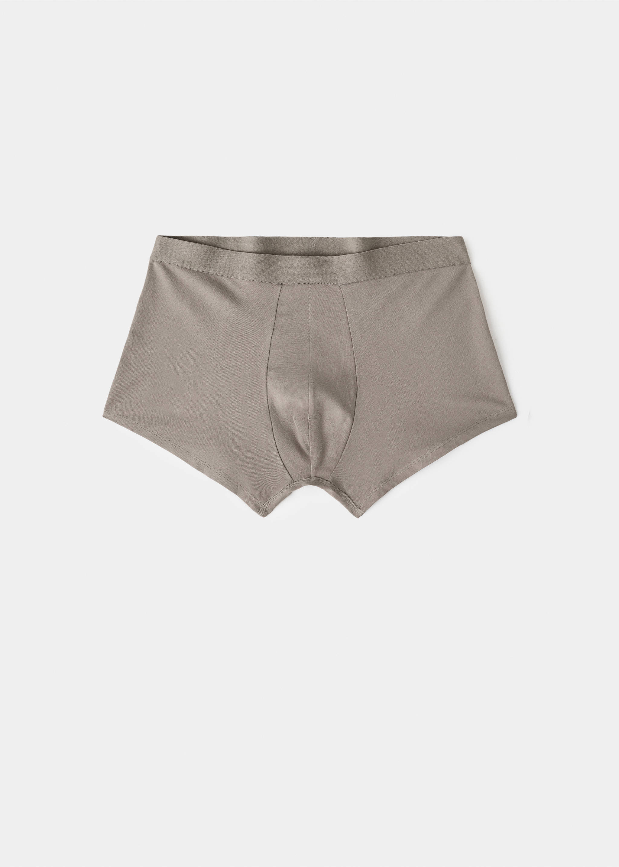 Pack of 3 cotton combination briefs - Reverse of the article, Brown. Ref: 37009811-00.
