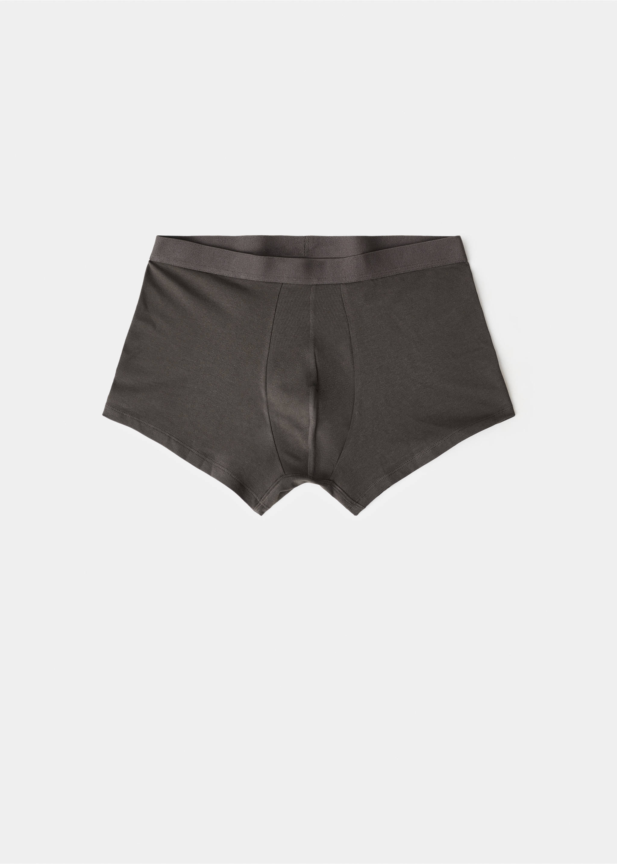 Pack of 3 cotton combination briefs - Details of the article 0, Brown. Ref: 37009811-00.