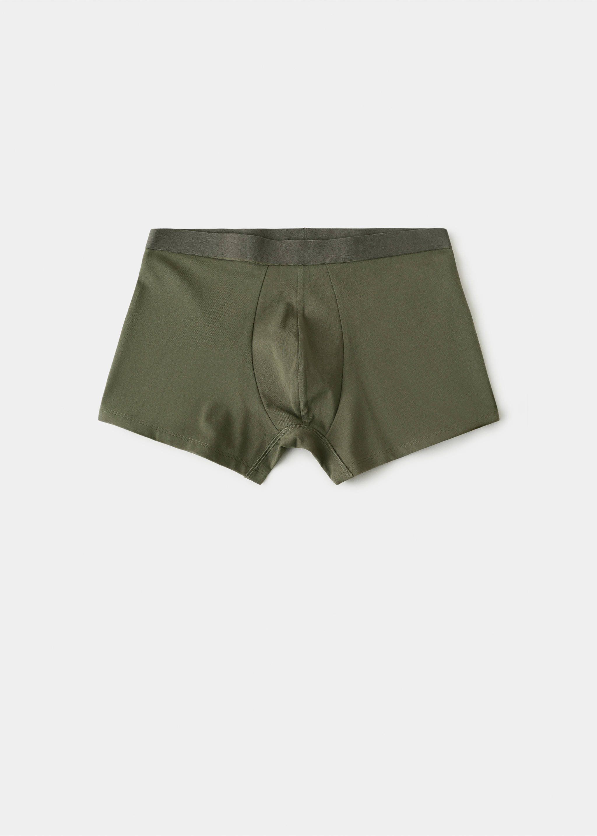 Bomullskalsonger i 3-pack - Detaljer om artikeln 8, Khaki. Ref: 37009812-00.