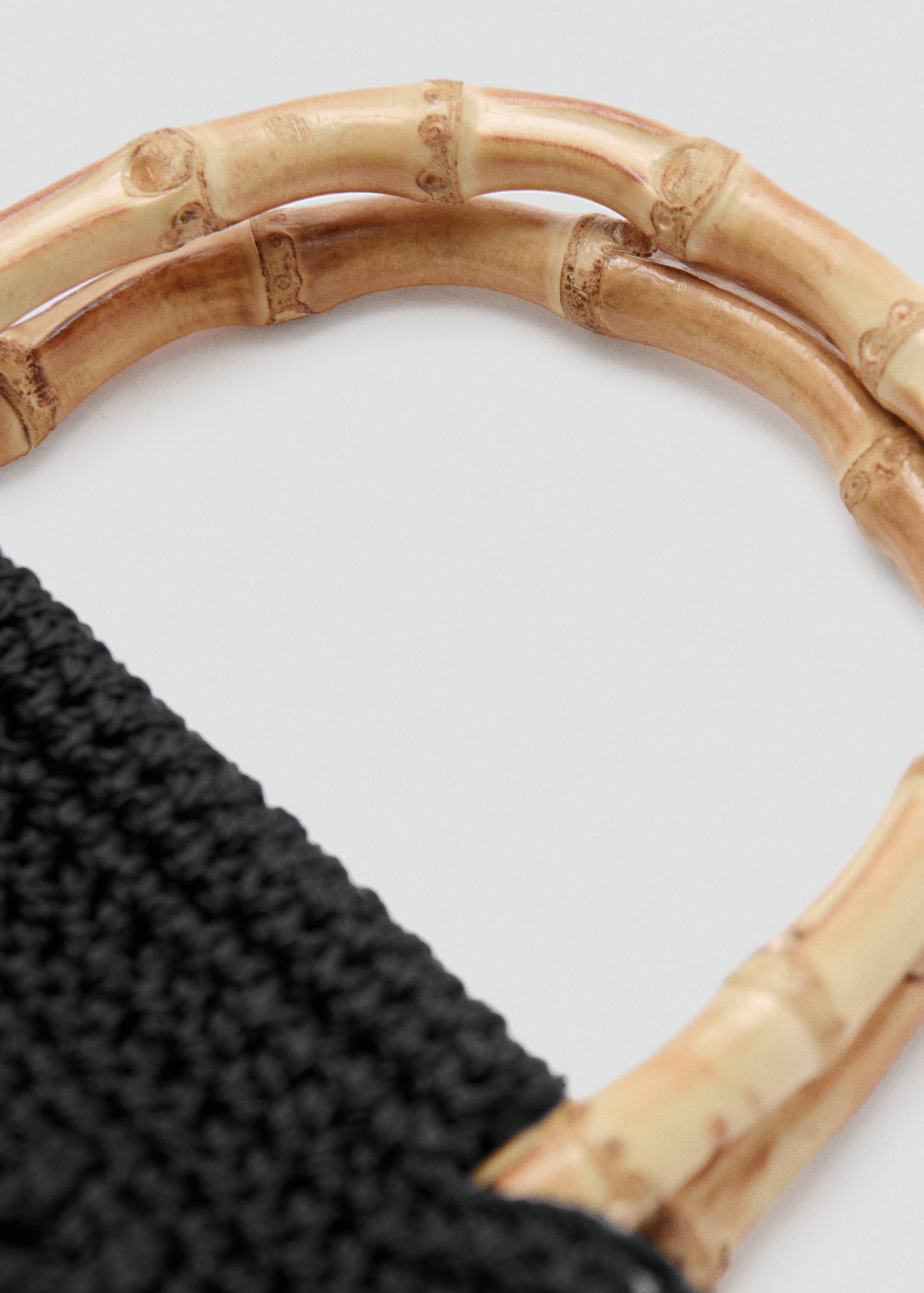 Bamboo-handled handbag - Detail van het artikel 2