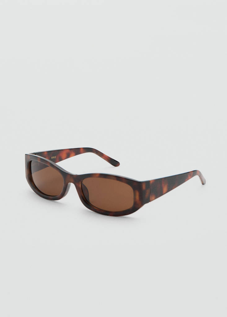 Resin frame sunglasses — Chocolate
