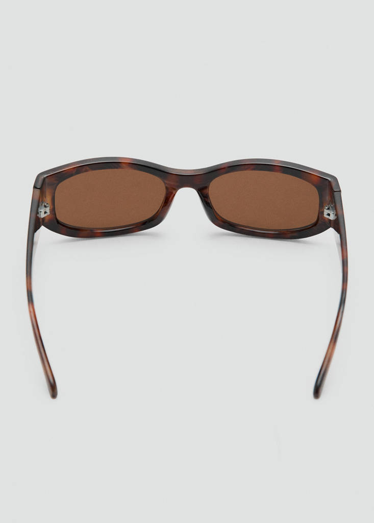 Resin frame sunglasses — Chocolate