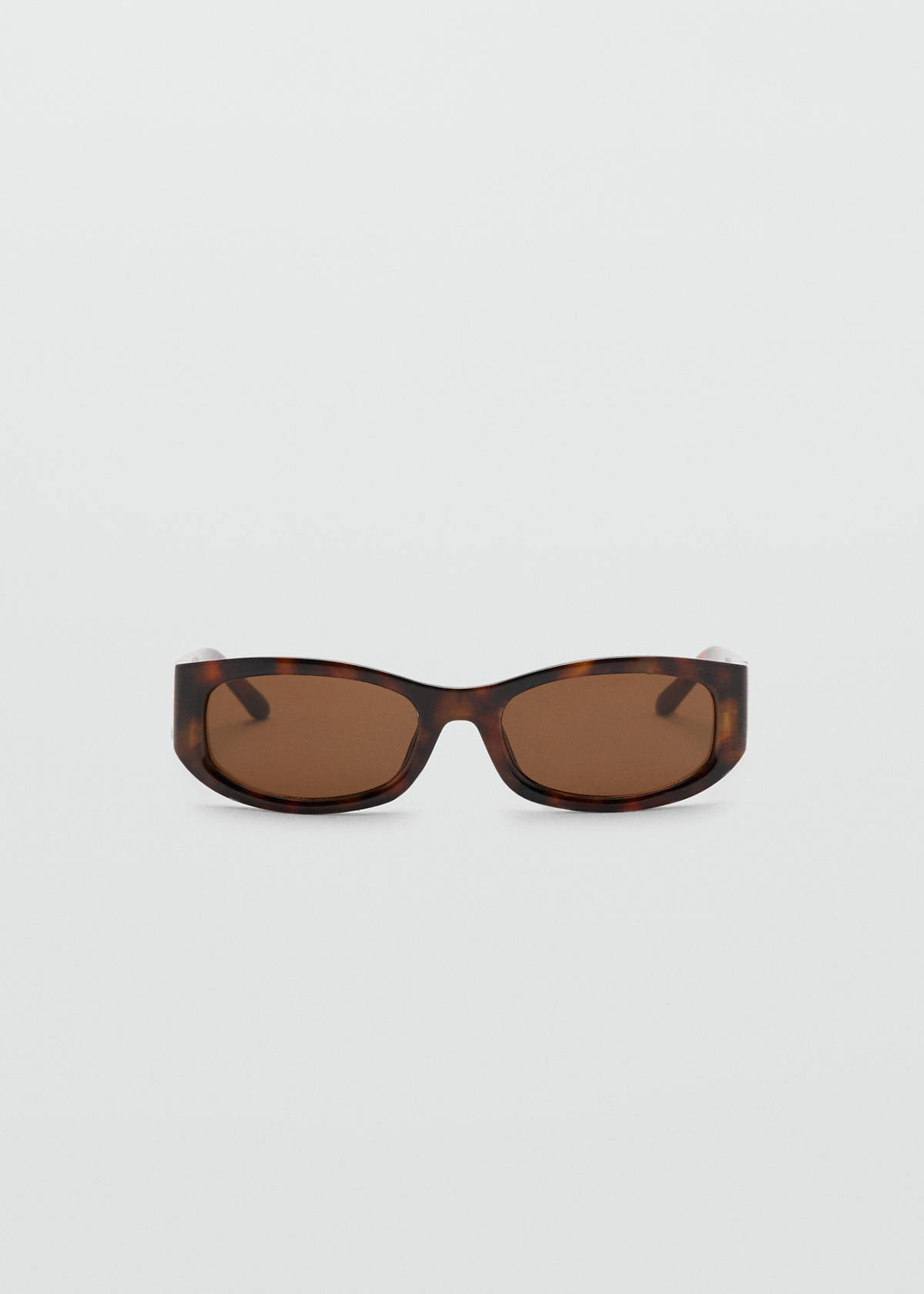Resin frame sunglasses — Chocolate