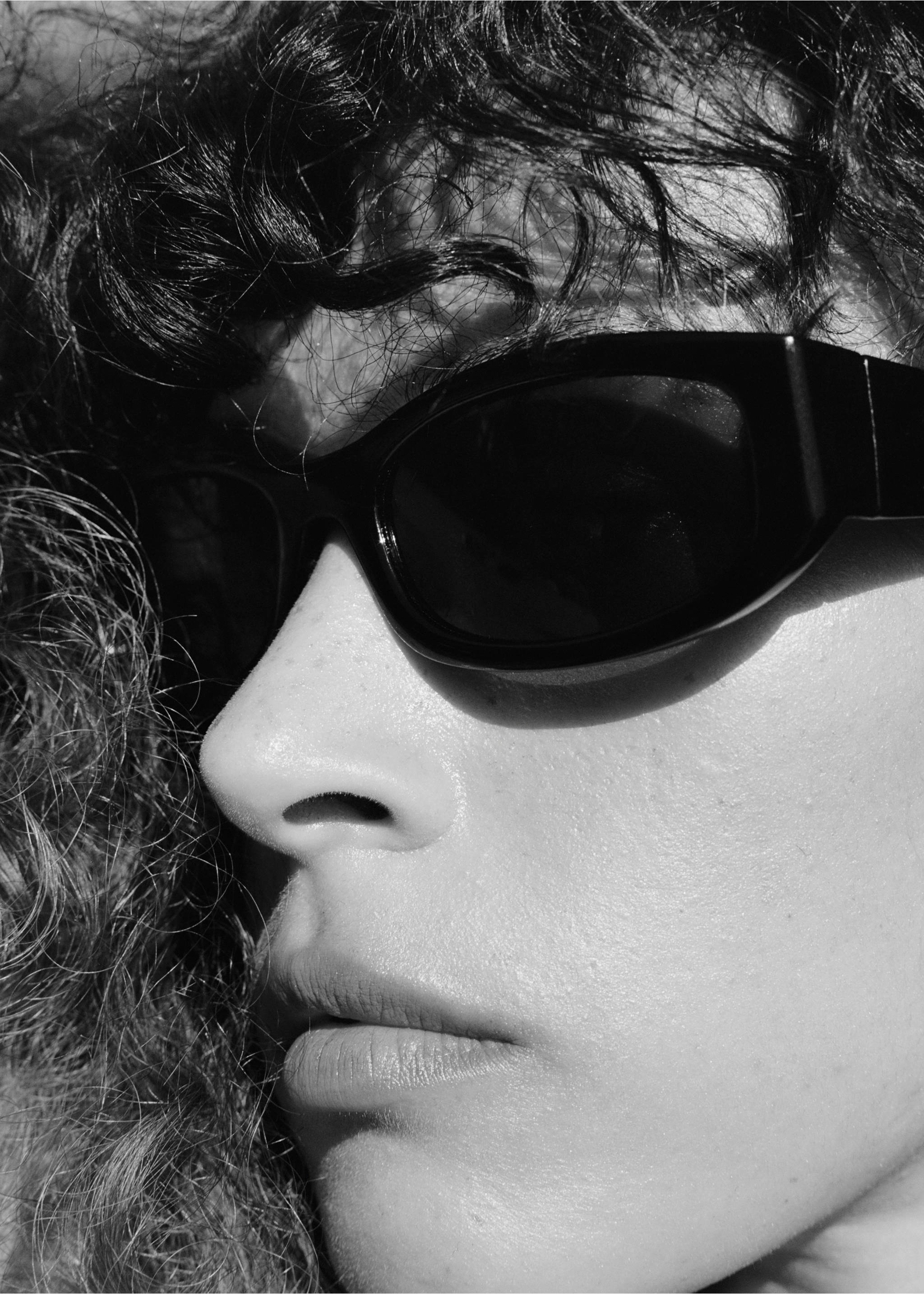 Resin frame sunglasses - General plane, Black. Ref: 37011333-00.