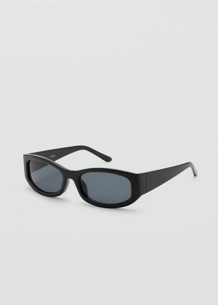 Resin frame sunglasses — Black