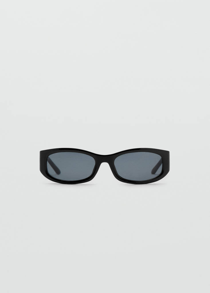 Resin frame sunglasses — Black