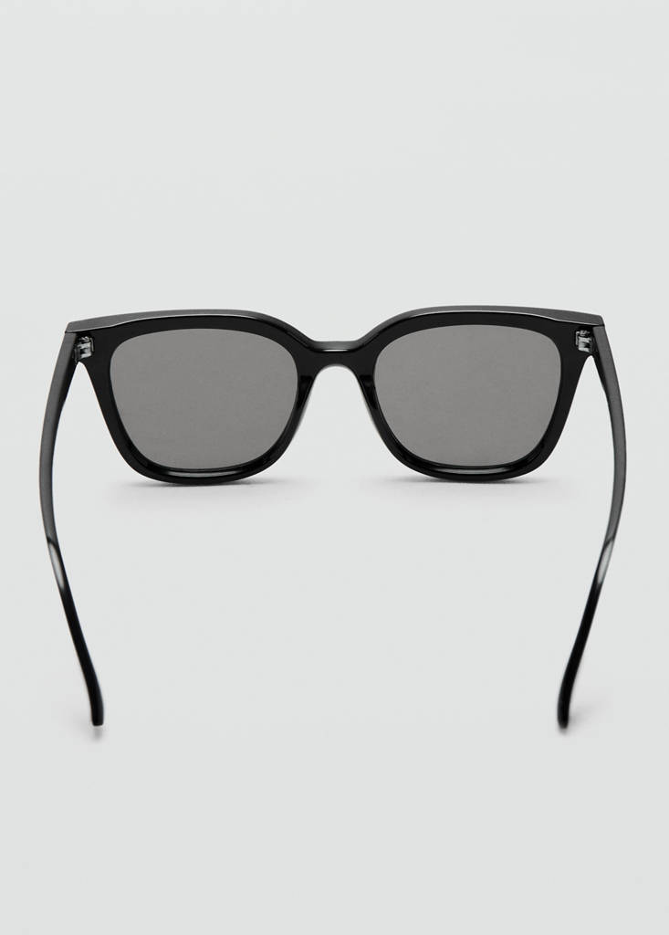 Squared frame sunglasses — Black