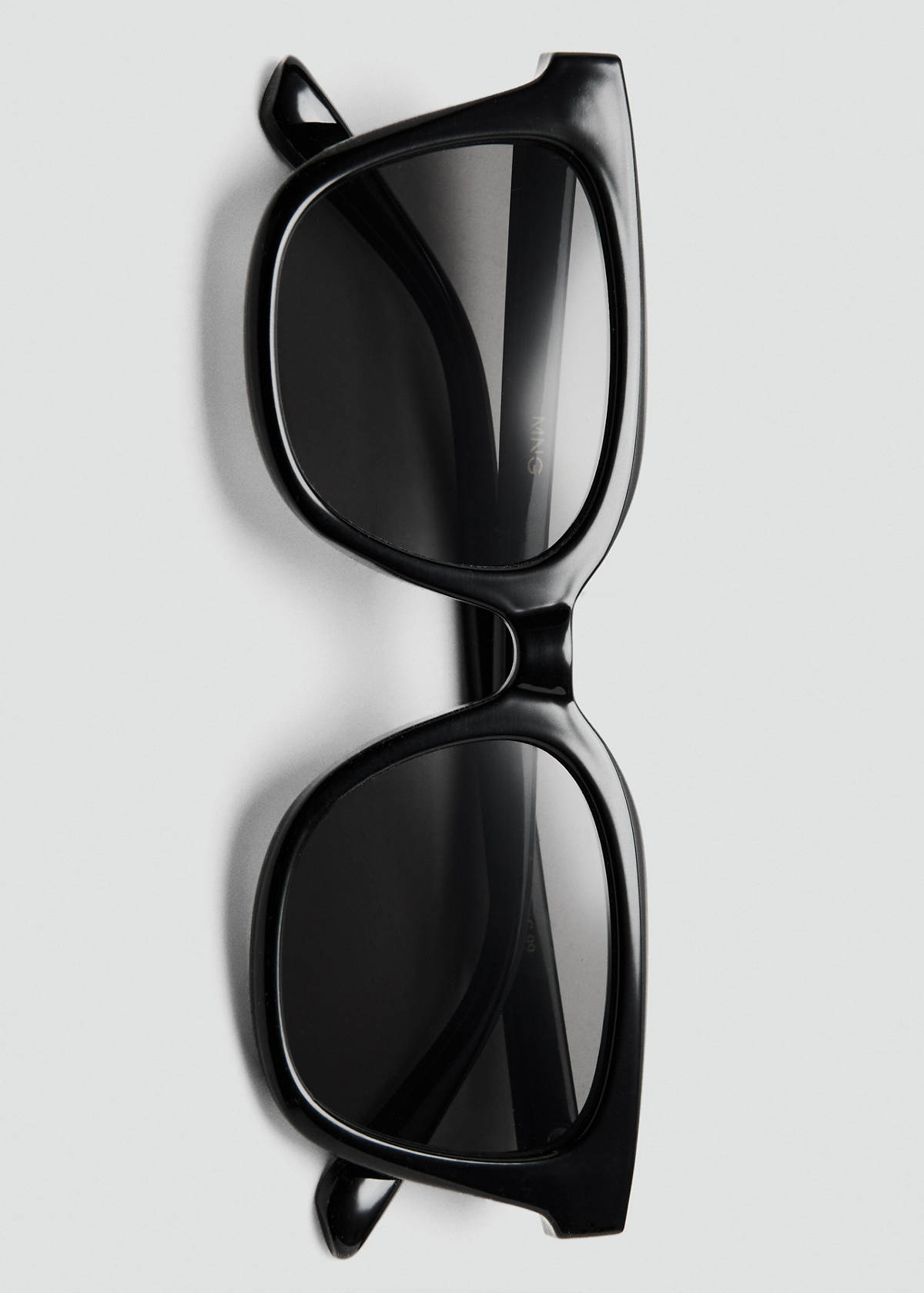 Squared frame sunglasses — Black