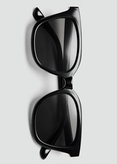 Squared frame sunglasses — Black 4