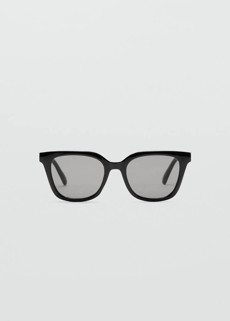 Squared frame sunglasses — Black