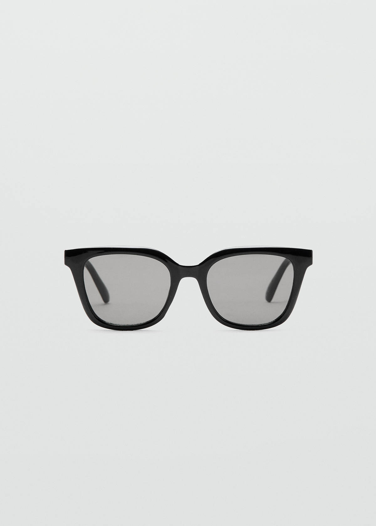 Squared frame sunglasses — Black