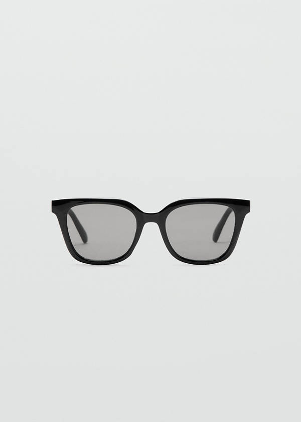 Squared frame sunglasses — Black