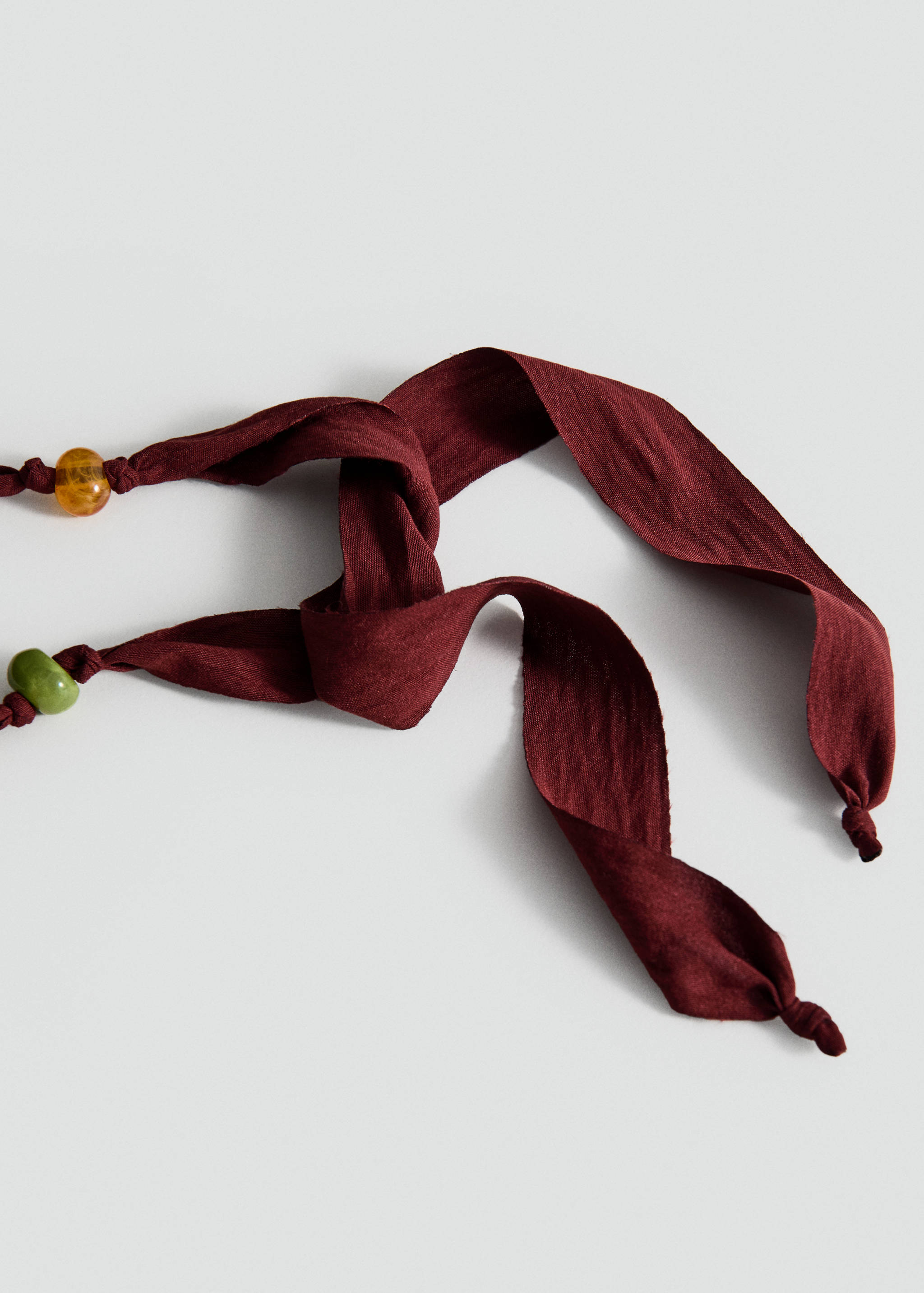 Bead necklace with sun detail - Details of the article 1