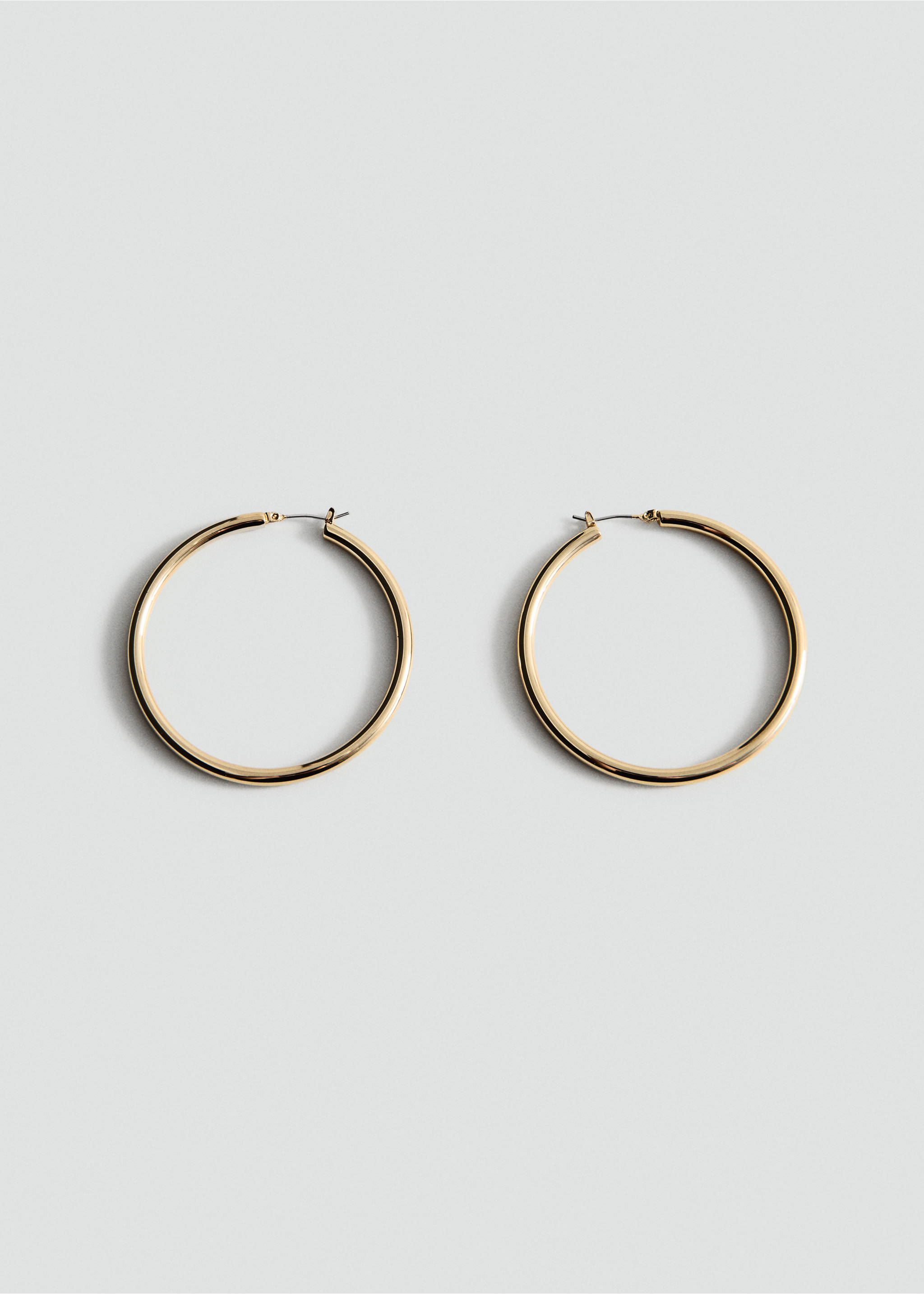 Серьги-кольца из металла - Изделие без модели, Золото. Ref: 37011354-00.