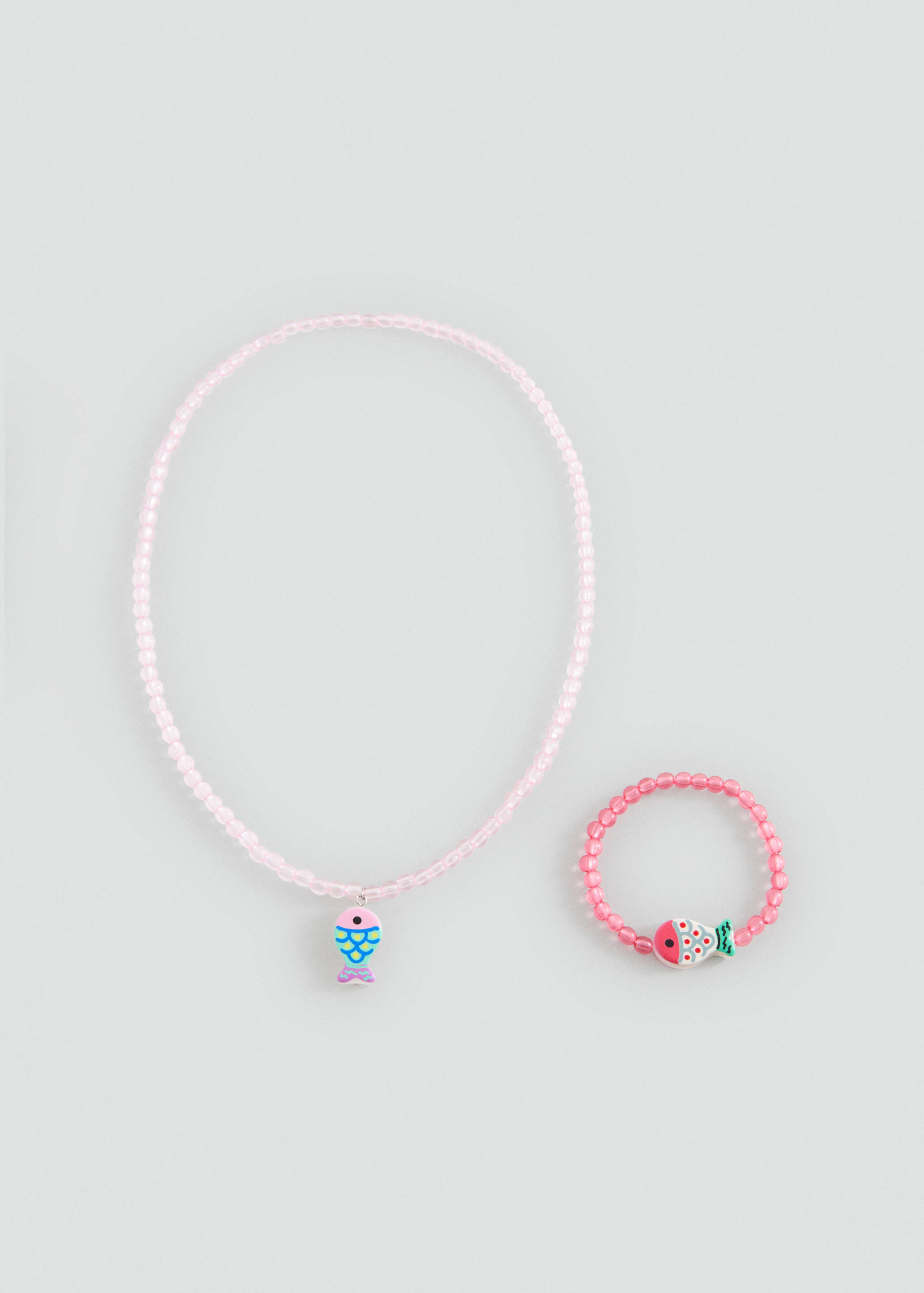 Fish choker and bracelet set - Article without model