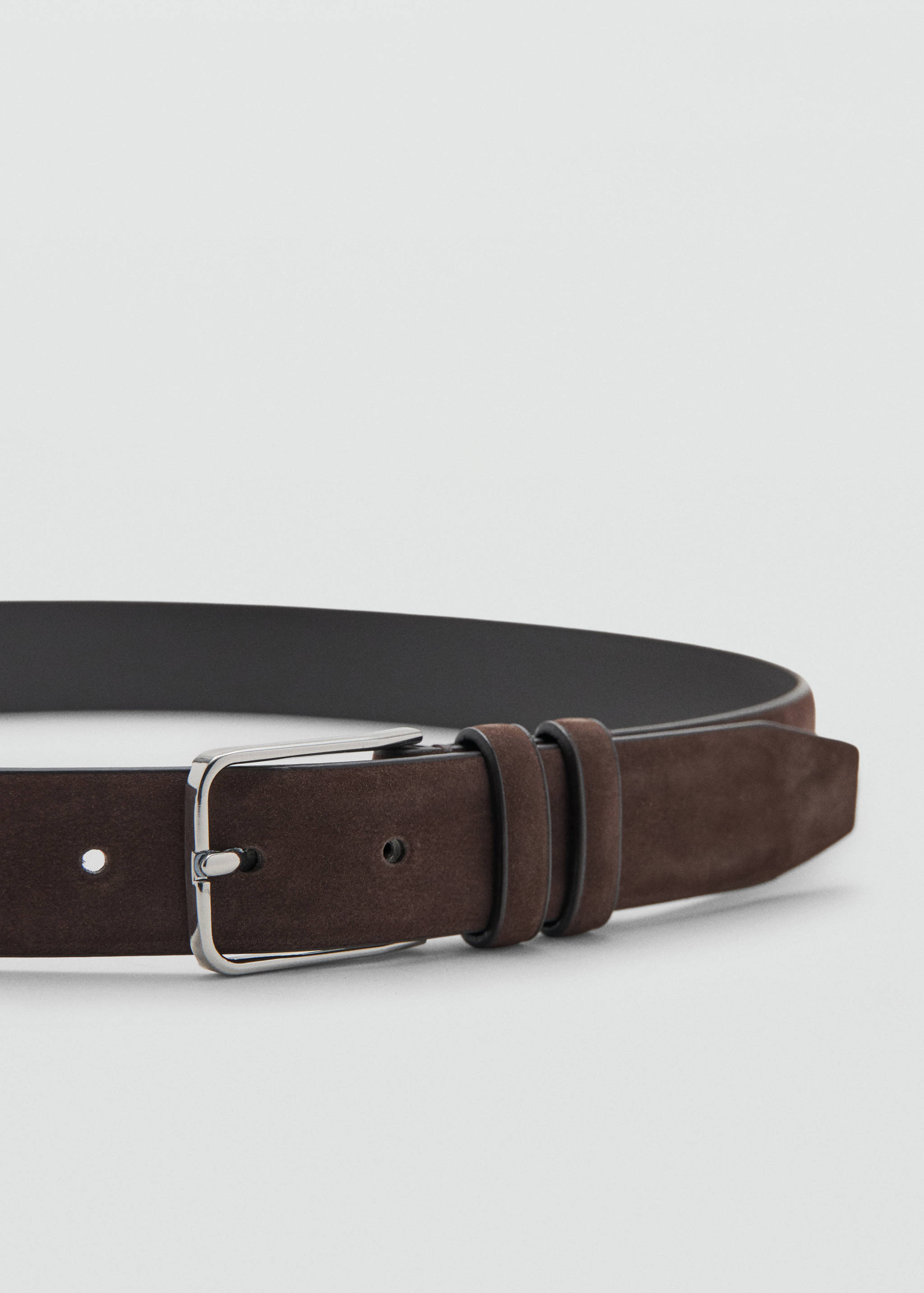 Nappa leather belt - Medium plane