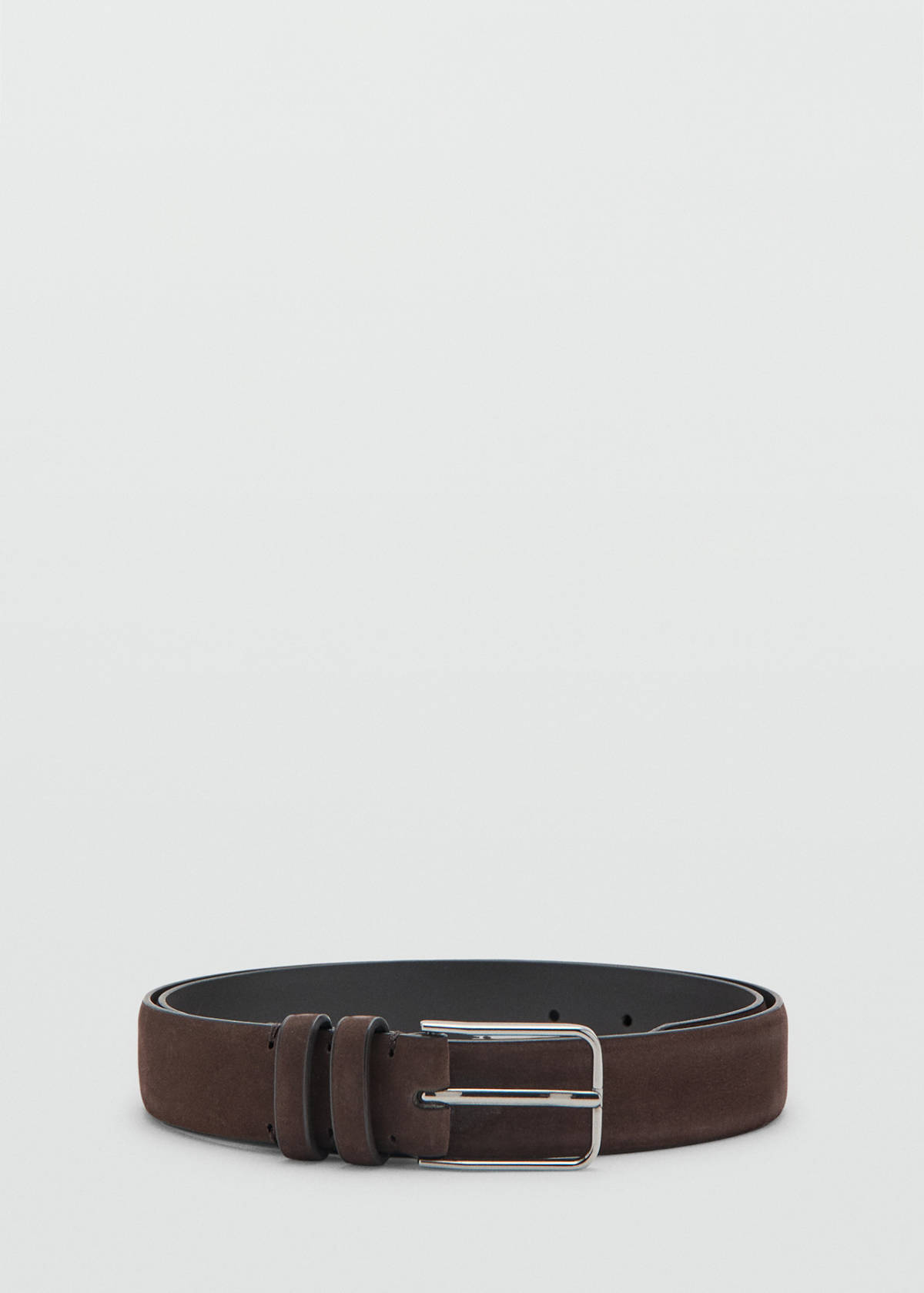 Nappa leather belt — Chocolate