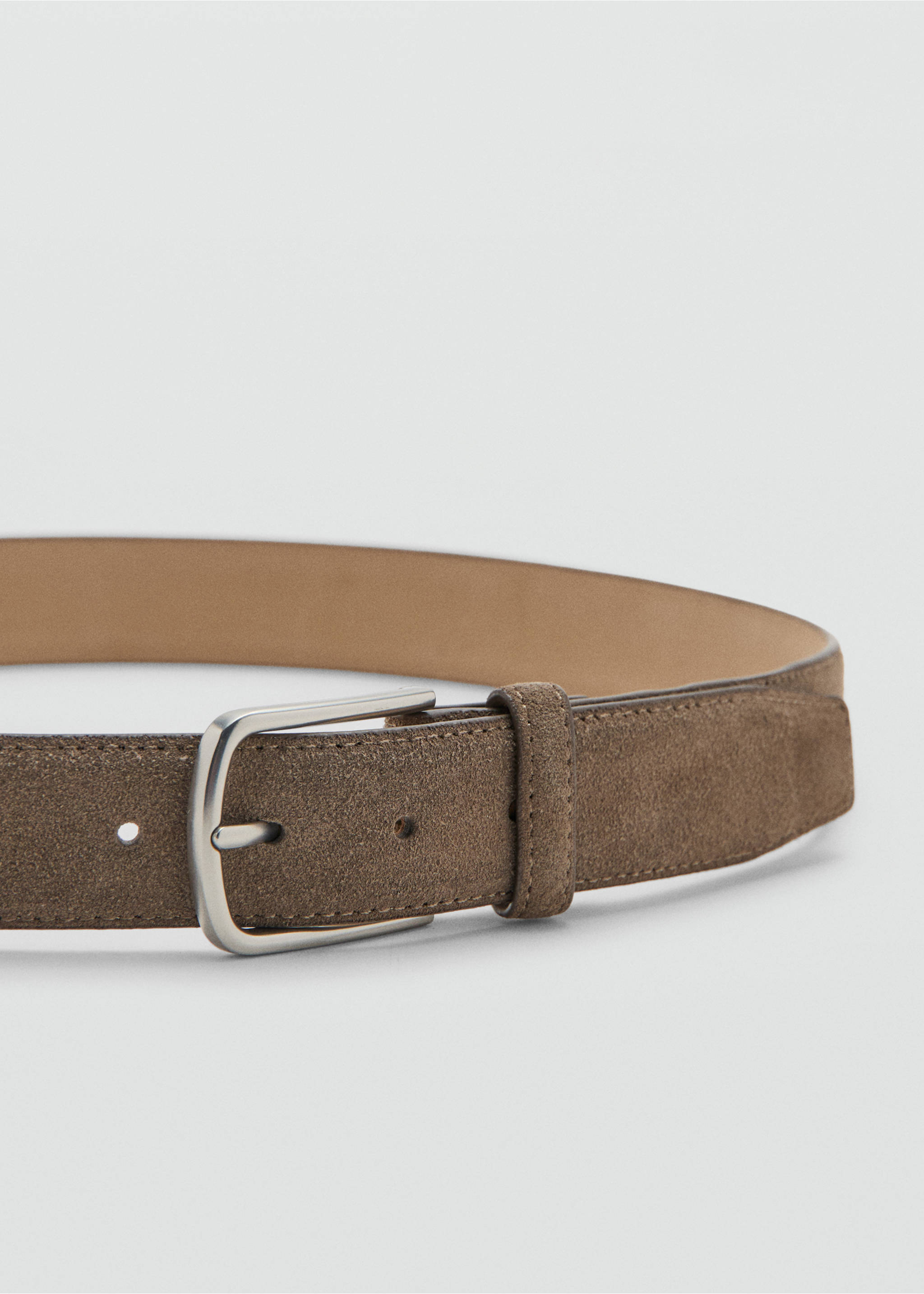 Nappaleren riem - Middenvlak, Open beige. Ref: 37011368-00.