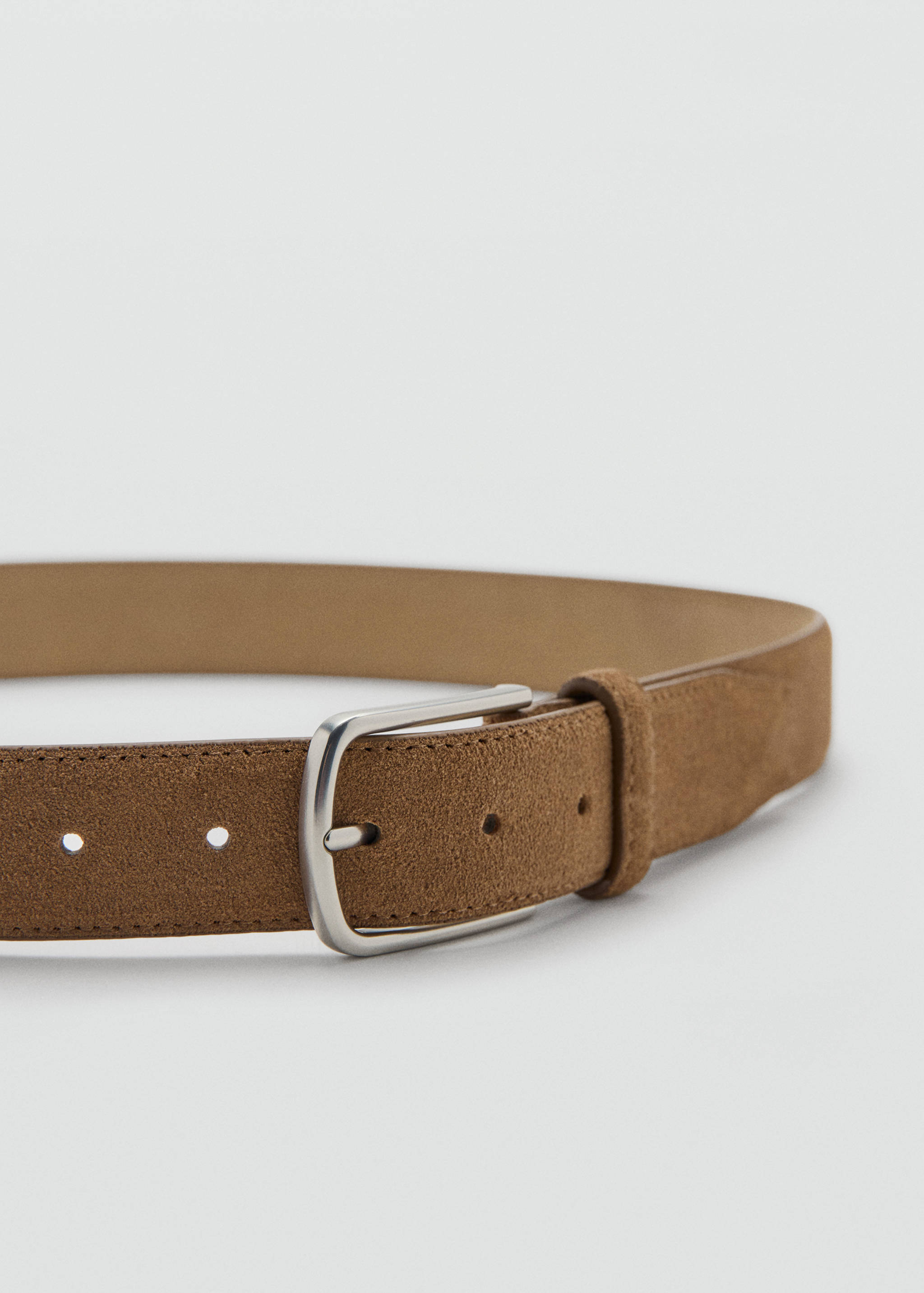 Nappa leather belt - Medium plane