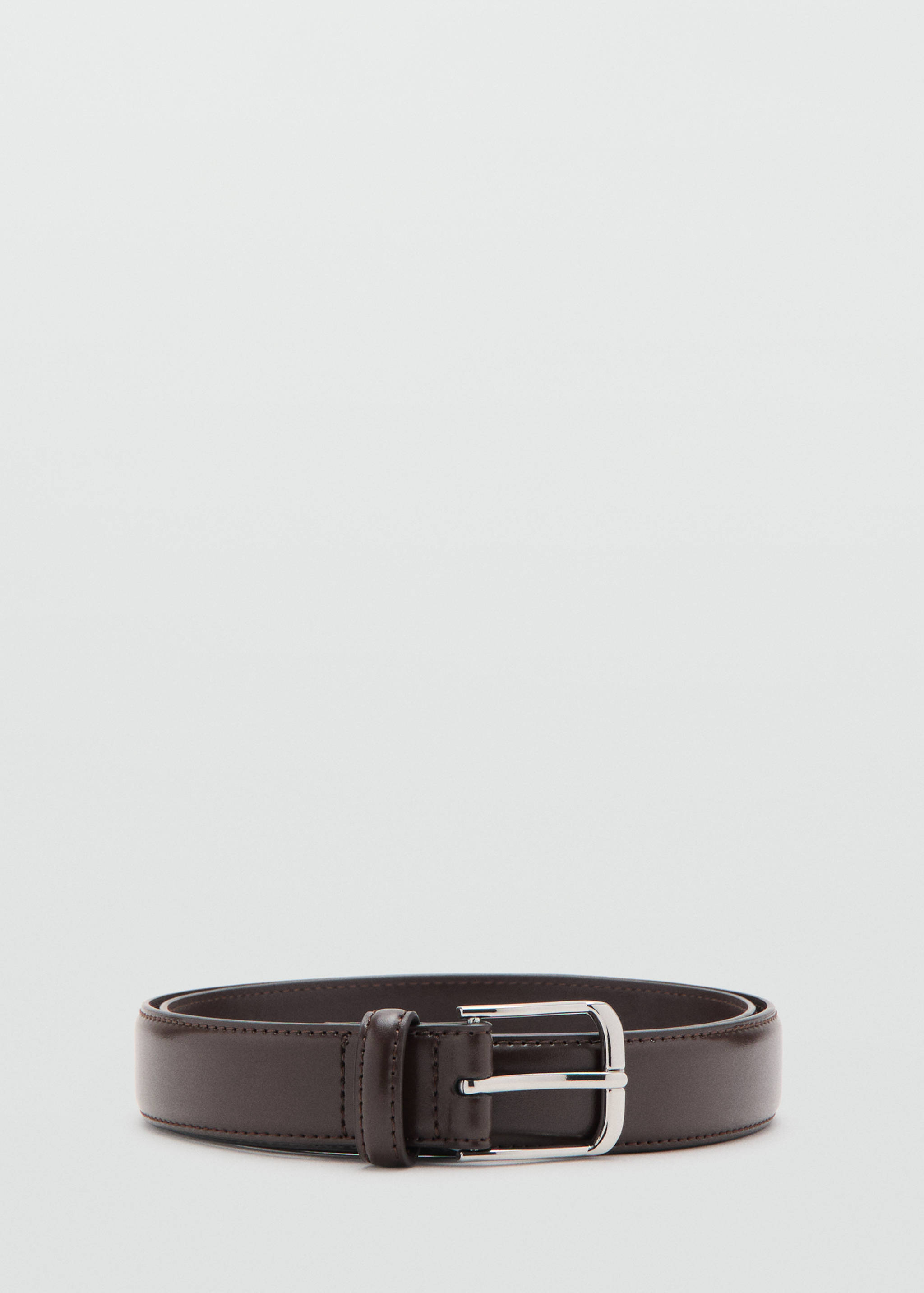 Buckle leather belt - Article without model