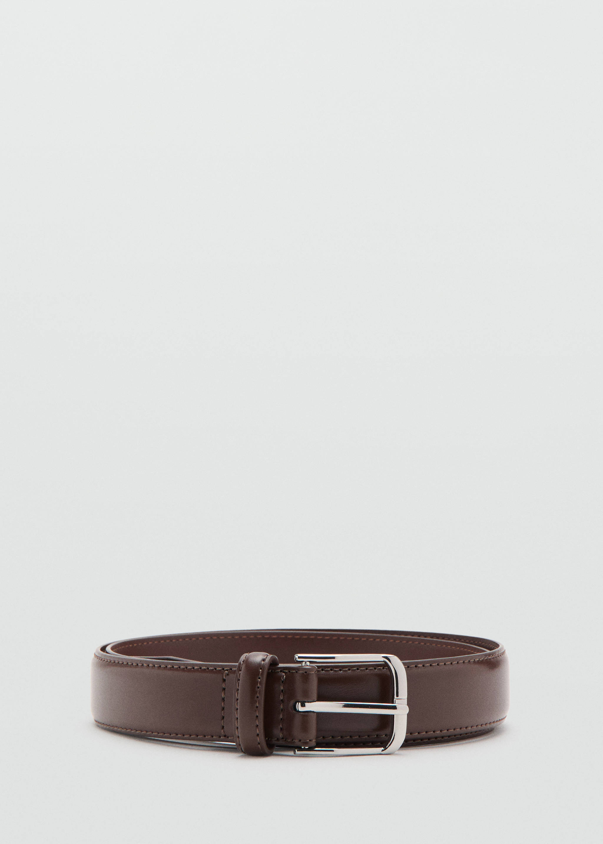 Buckle leather belt - Article without model