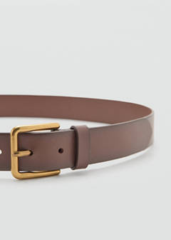 Square buckle belt — Leather 2