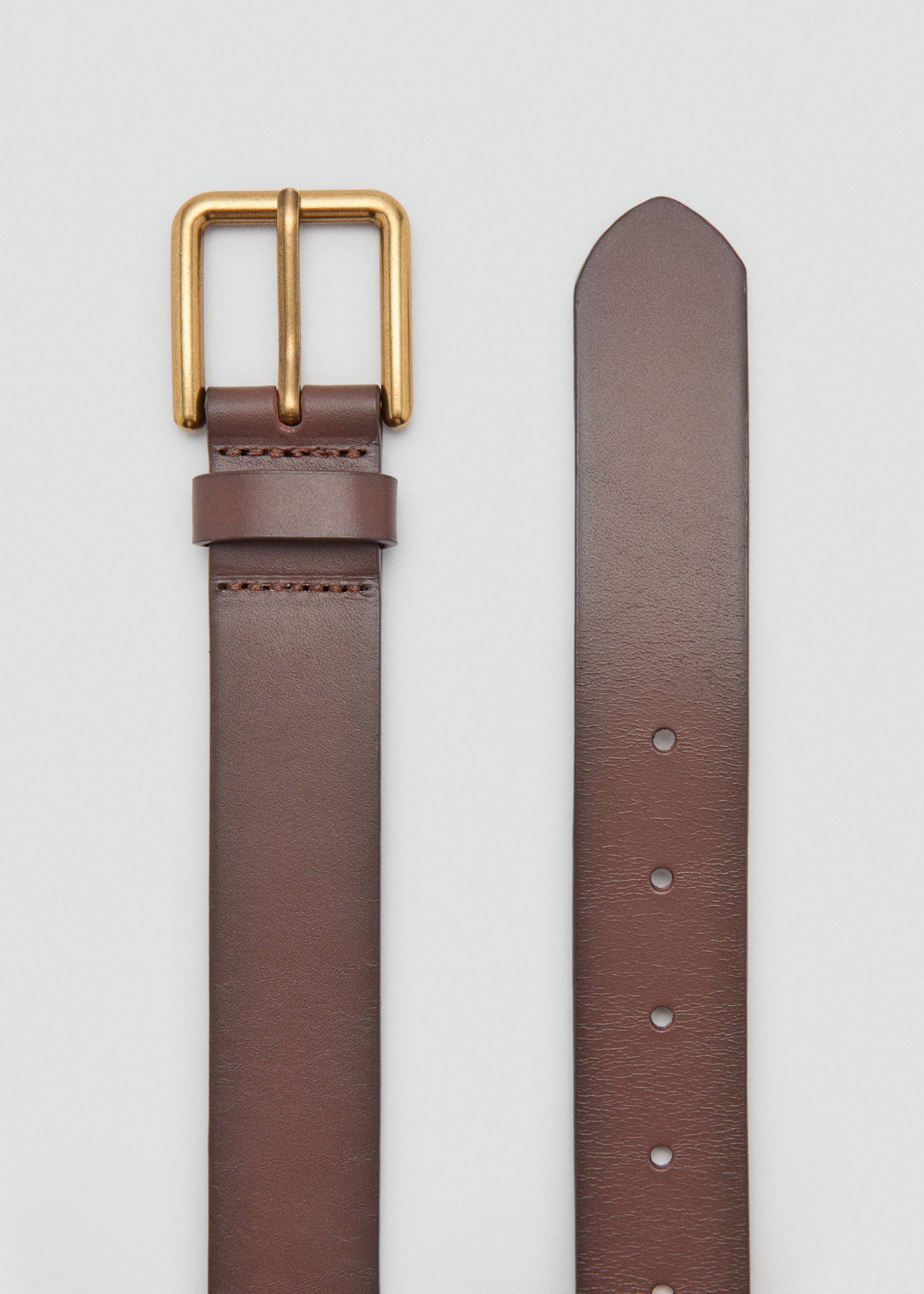 Square buckle belt - Details of the article 1