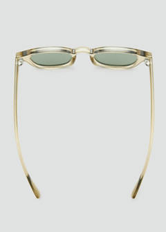 Resin frame sunglasses — Yellow 3