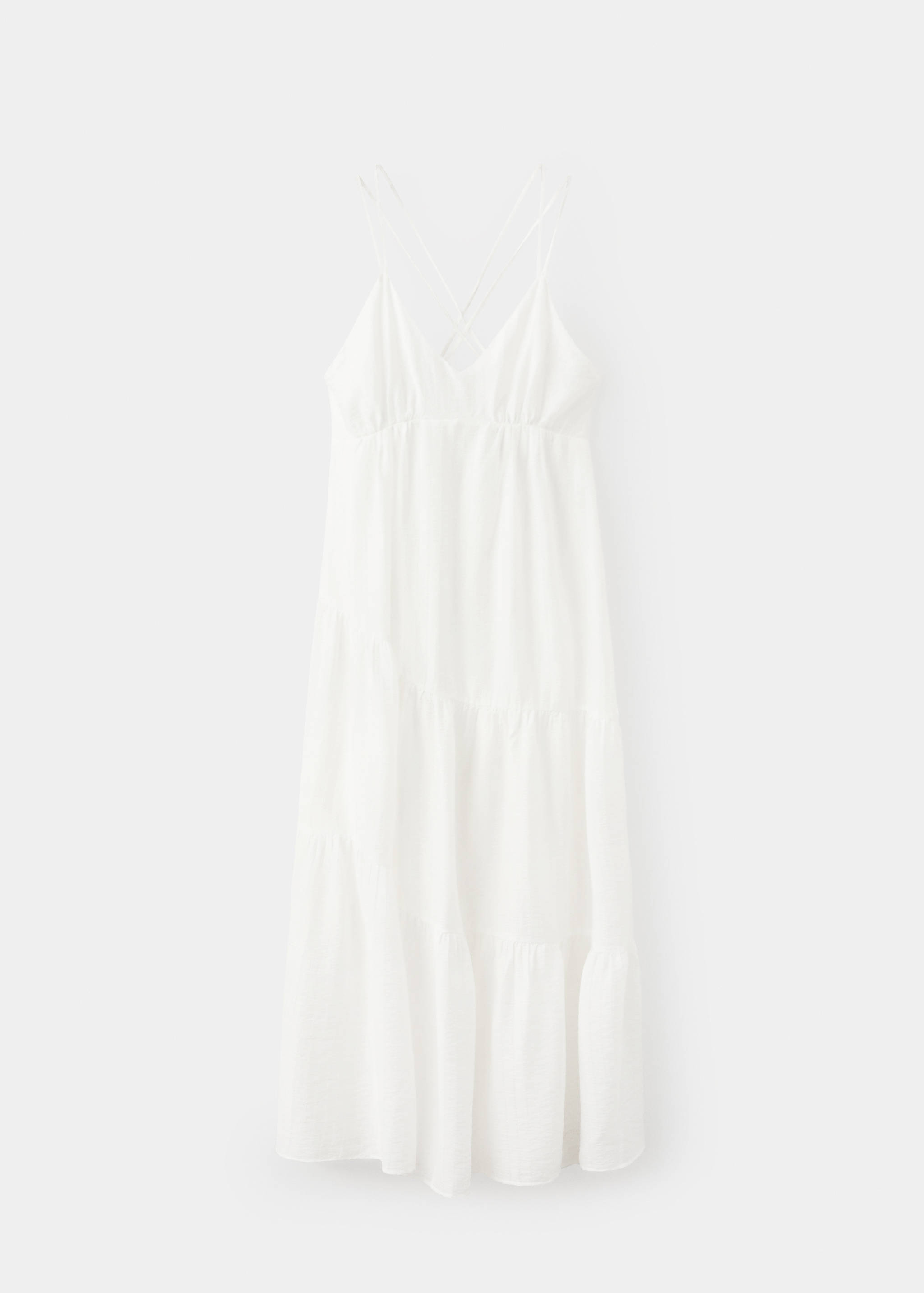 Robe évasée à volants - Article sans modèle