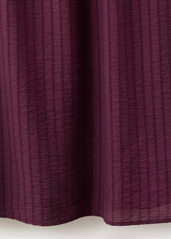 Textured dress with gathered detail — Maroon 10