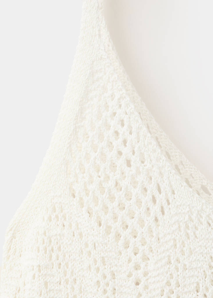 Crochet long dress