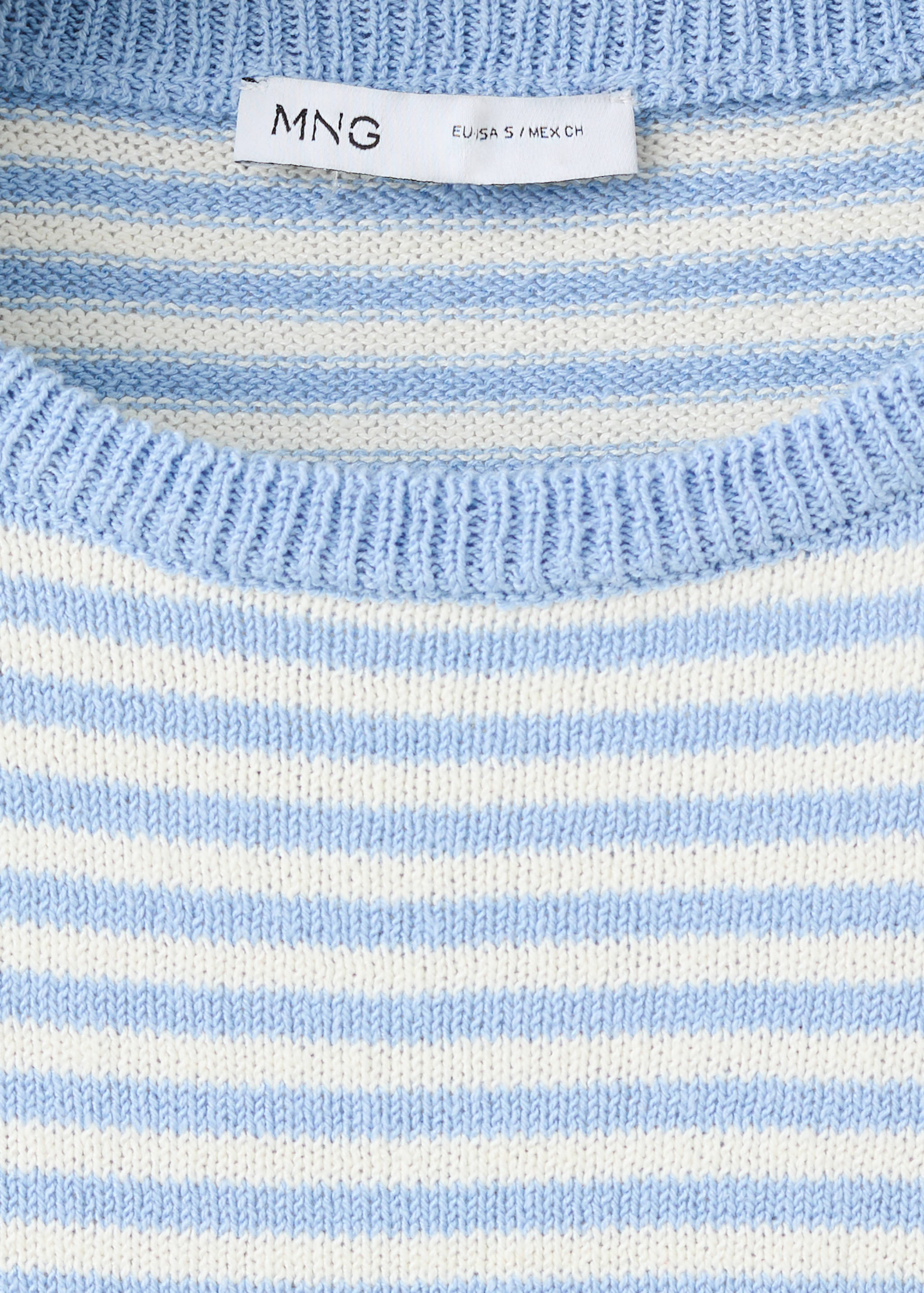 Cotton mix knit sweater - Details of the article 8