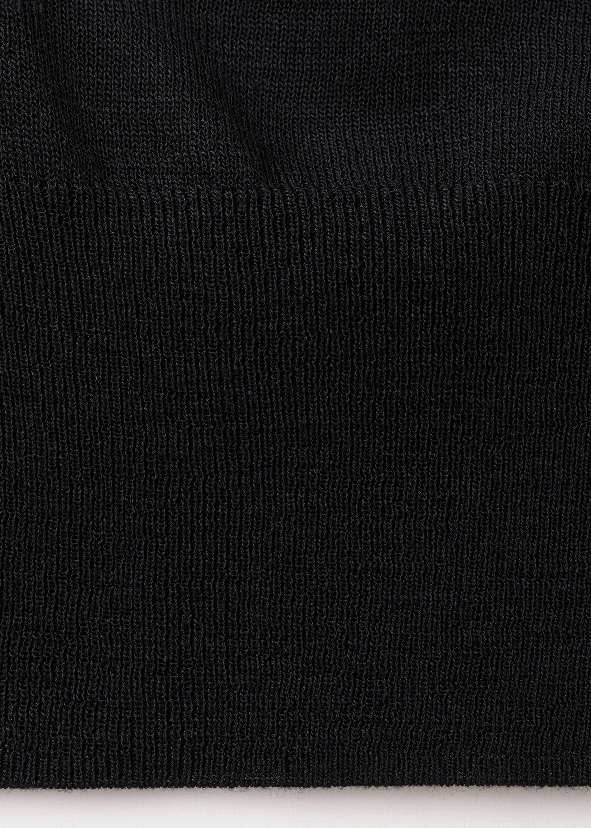 Pull maille col drapé - Détail de l'article 0