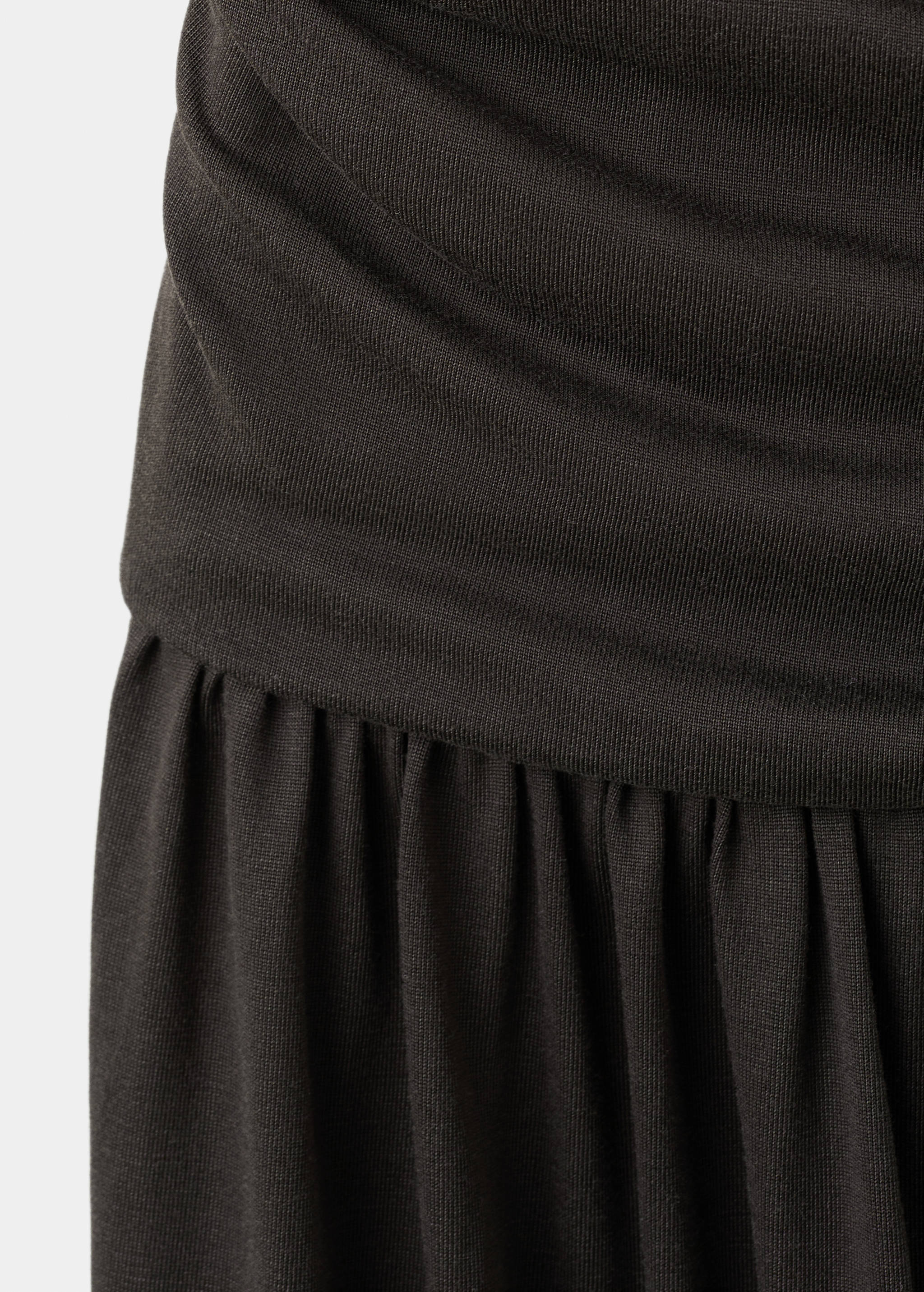 Robe emmanchures américaines drapée - Détail de l'article 0