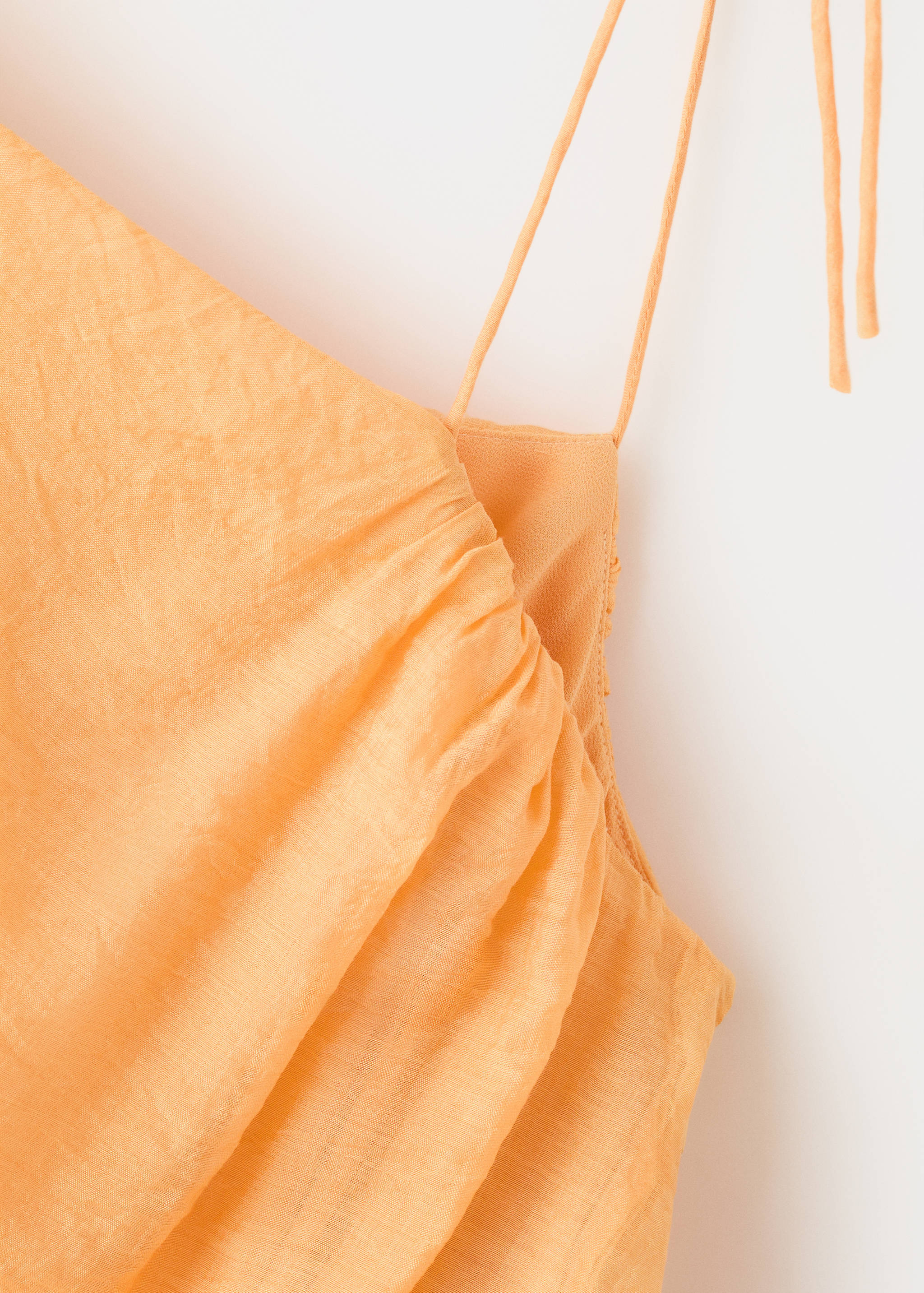 Asymmetric flowing dress - Details of the article 8