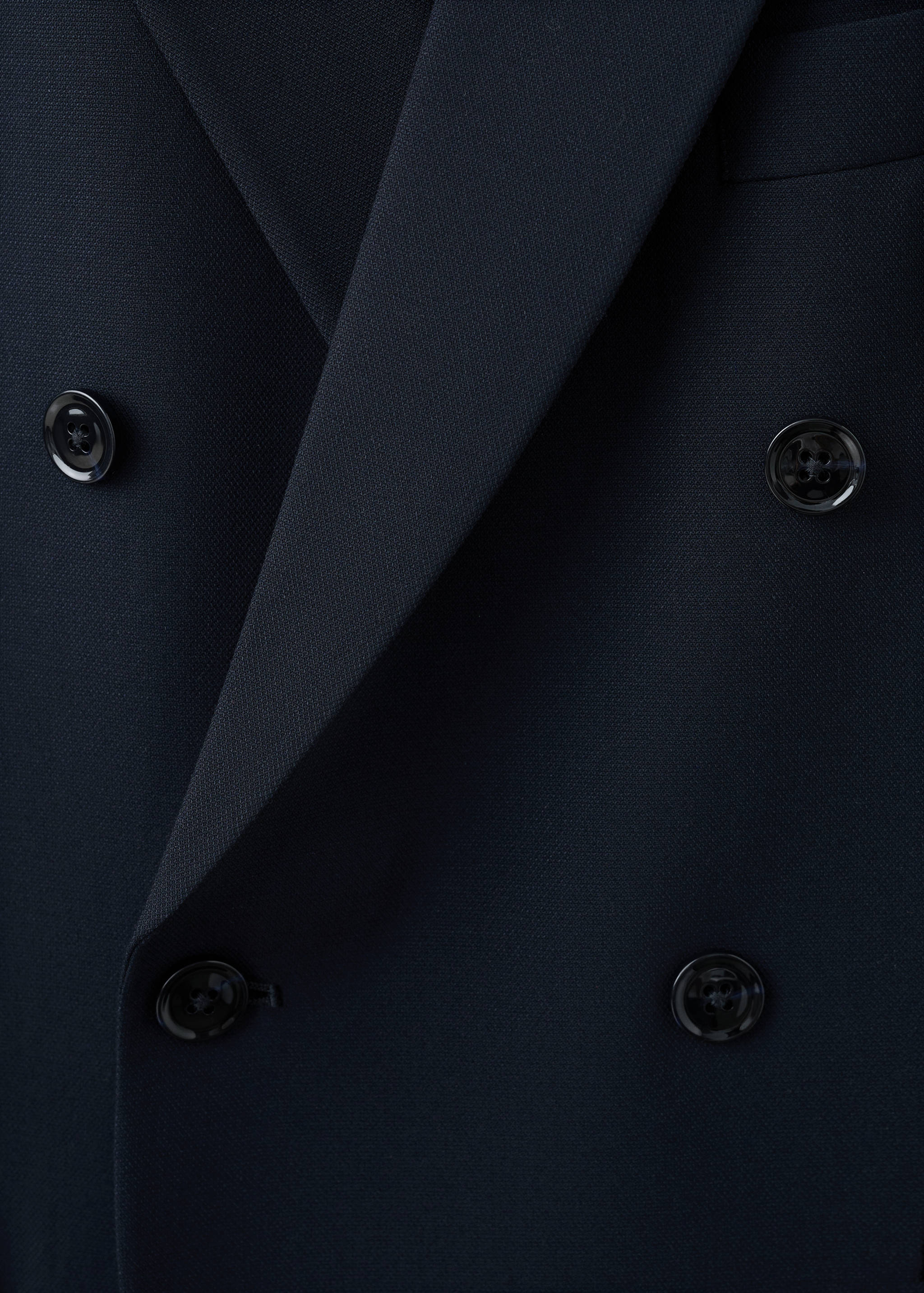 Monaco double-breasted slim-fit suit jacket - Details of the article 0