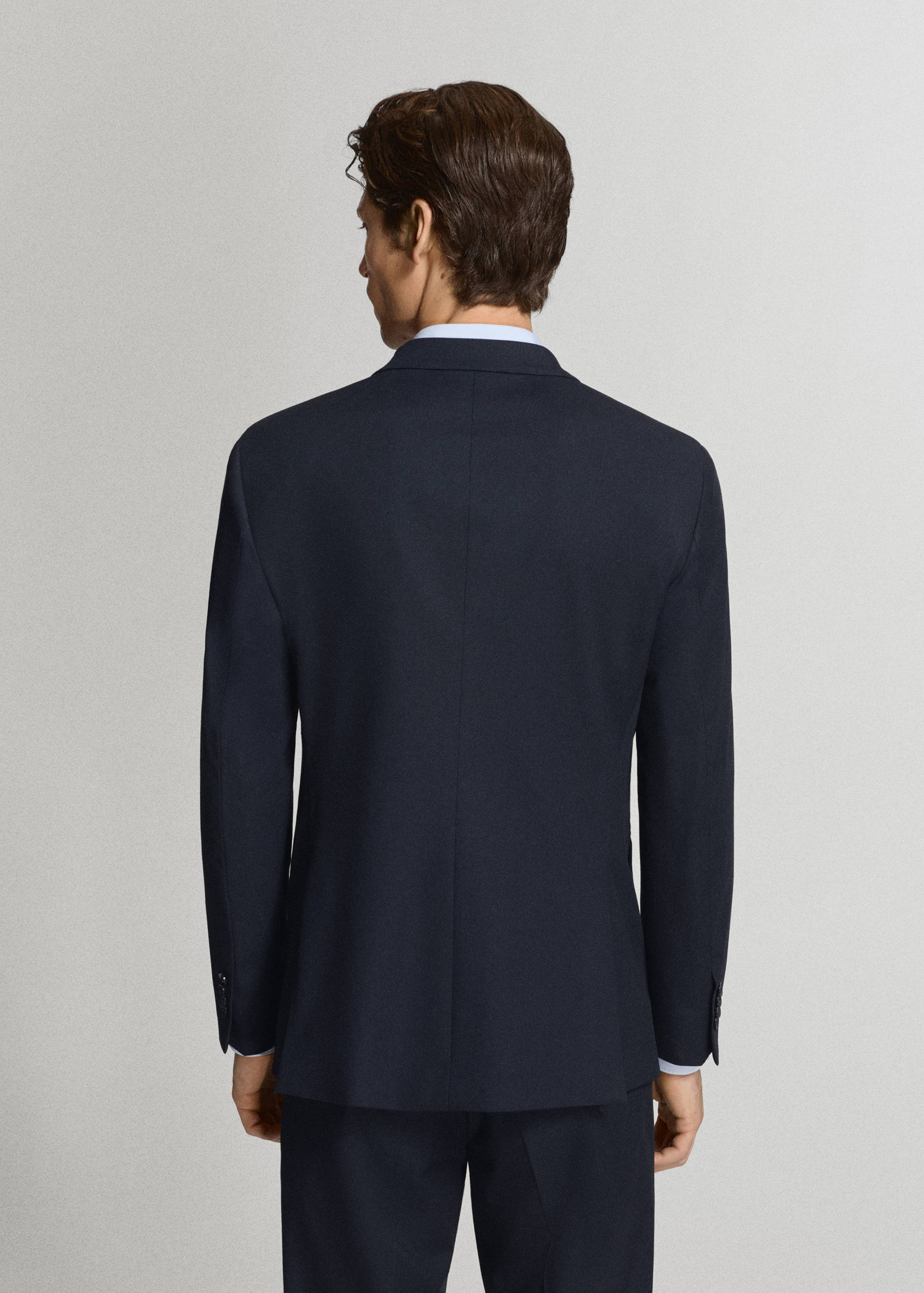 Americana traje Mónaco cruzada slim fit - Reverso del artículo