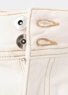 Relaxed shorts with contrast stitching — Off White 5