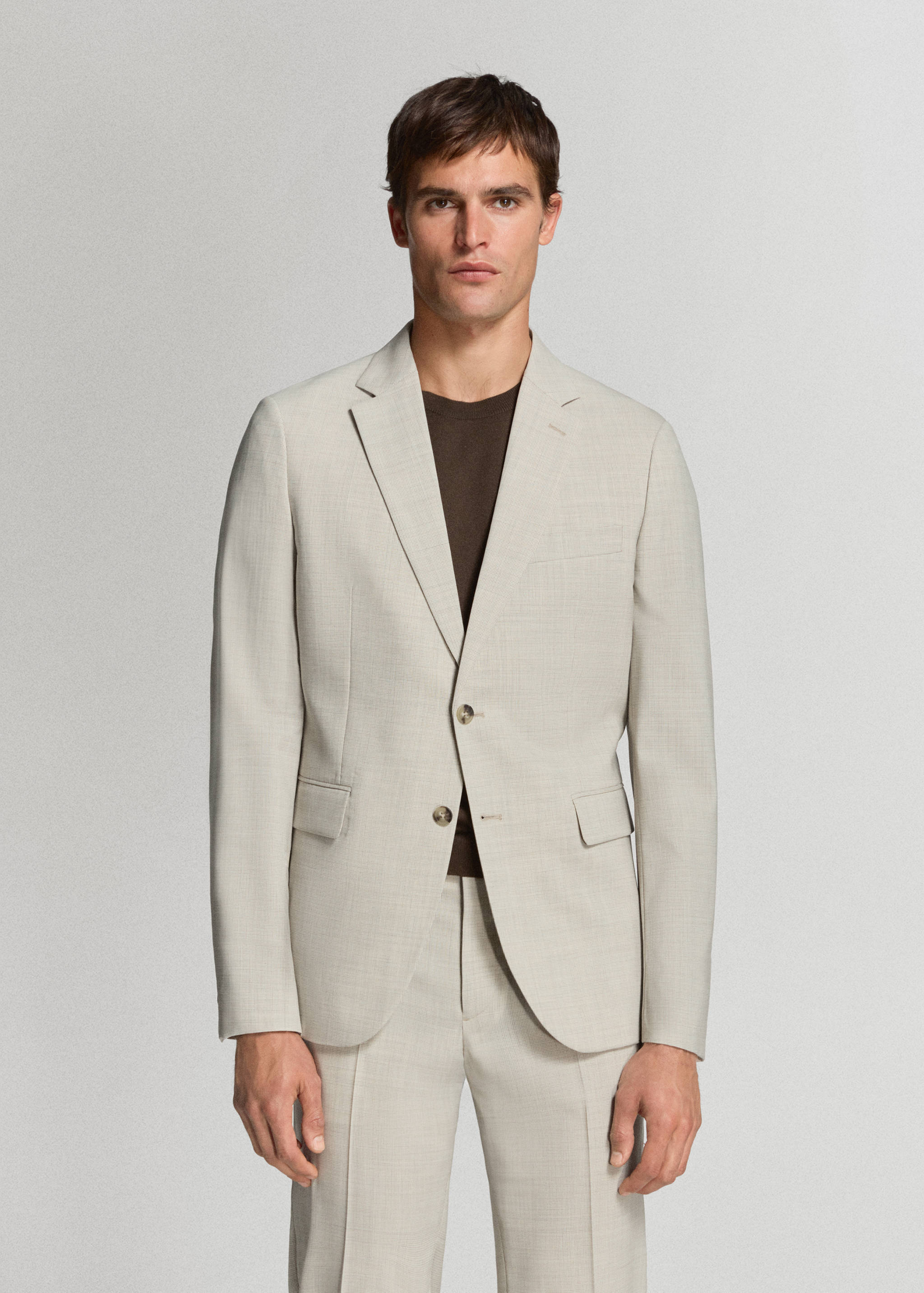 Colbert 100% wol - Middenvlak