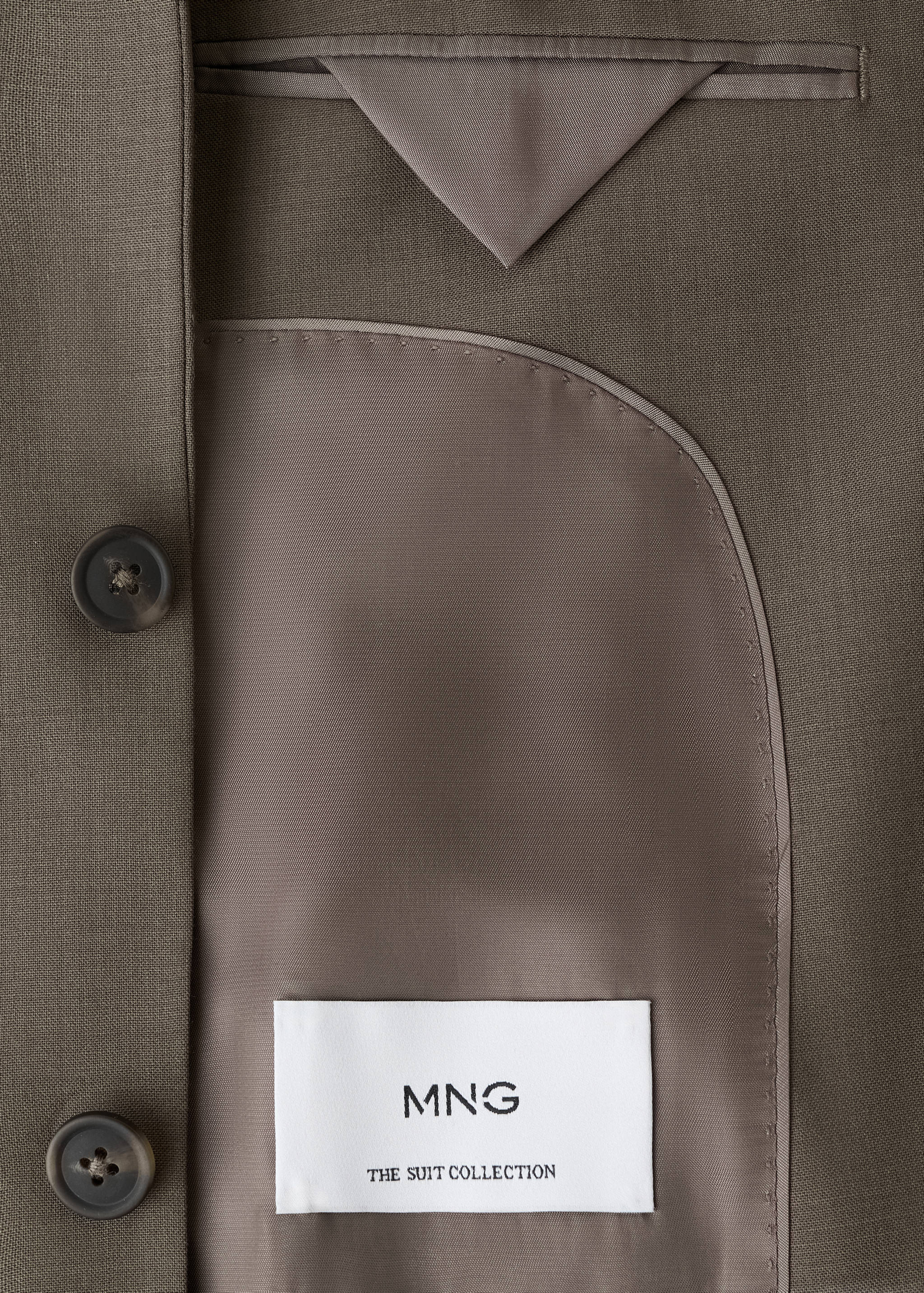 Turin 100% wool suit jacket - Details of the article 0
