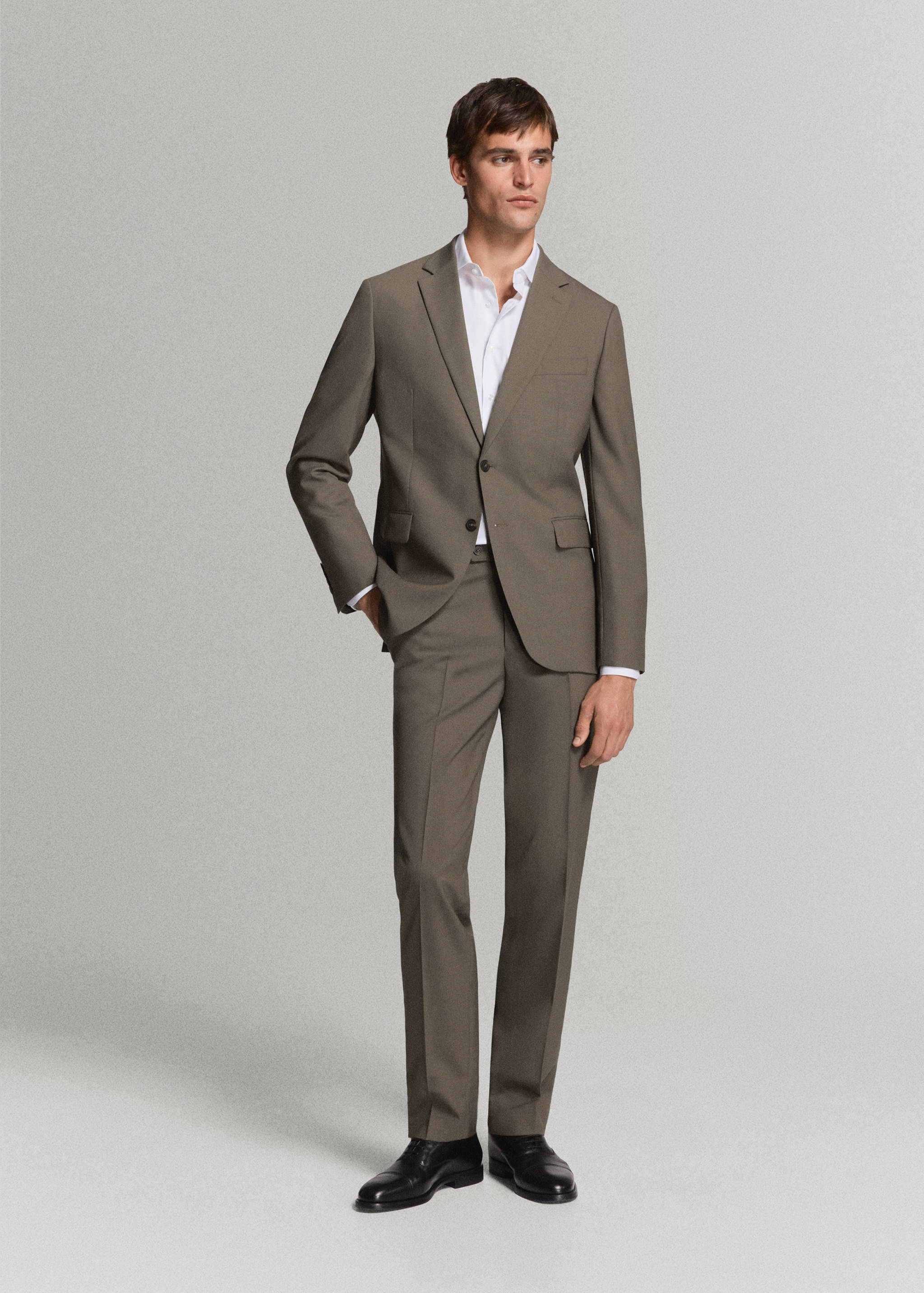 Veste costume Turín 100 % laine - Plan général