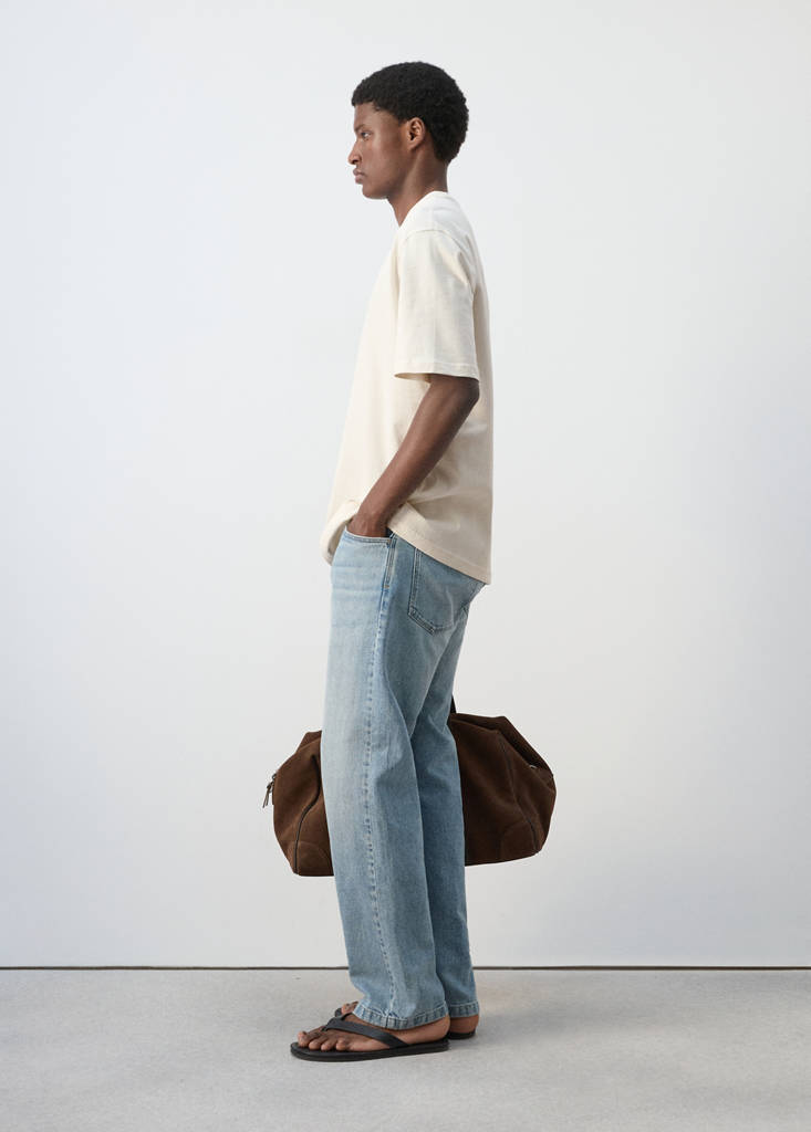 Relaxed fit T-shirt 260gsm — Ecru