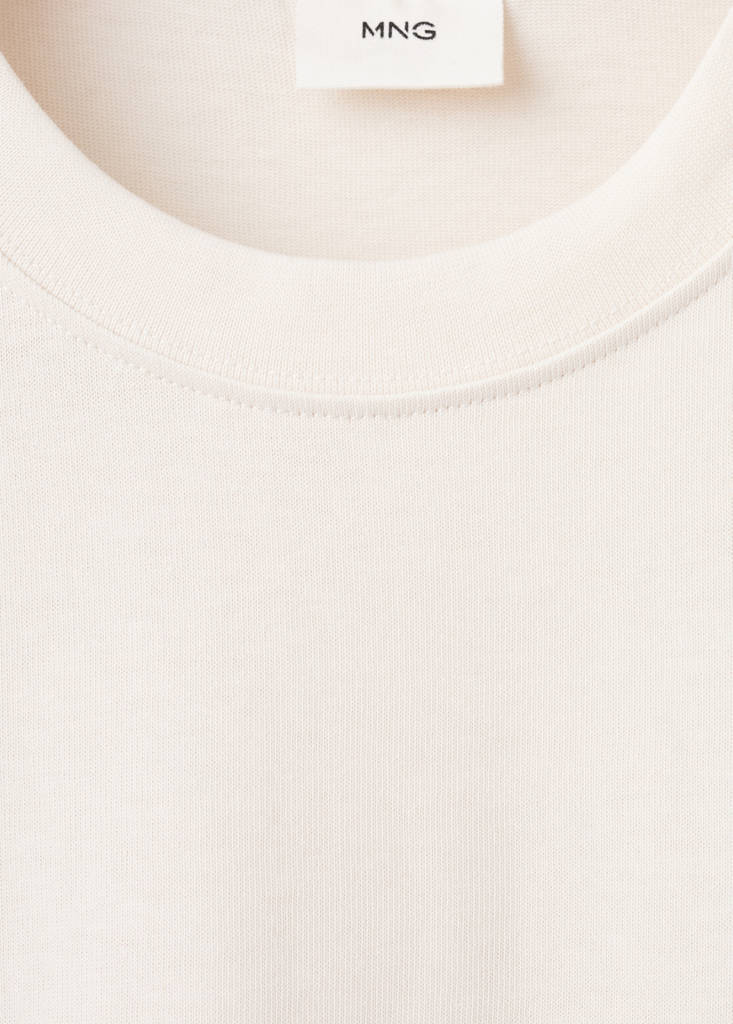 Relaxed fit T-shirt 260gsm — Ecru